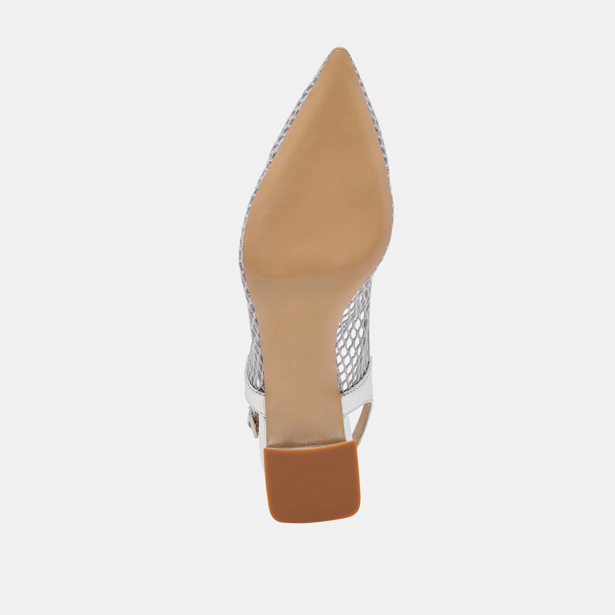 BLONDI Women's Silver Mesh High Heels - Elegant Party & Evening Dress Shoes for Weddings, Prom, and Special Occasions