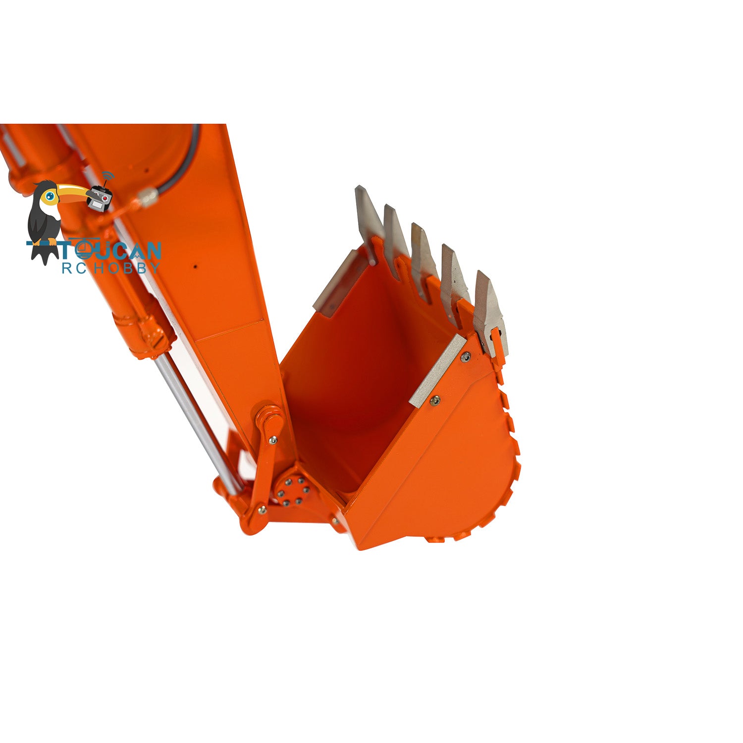 1/12 Scale DIM H3 360 RC Excavator Toy - Metal Hydraulic Construction Vehicle with Tracked Chassis, LED Light System, ESC Motor & Servo Valve - Perfect for Construction Simulation, RC Hobbyists and Collectors