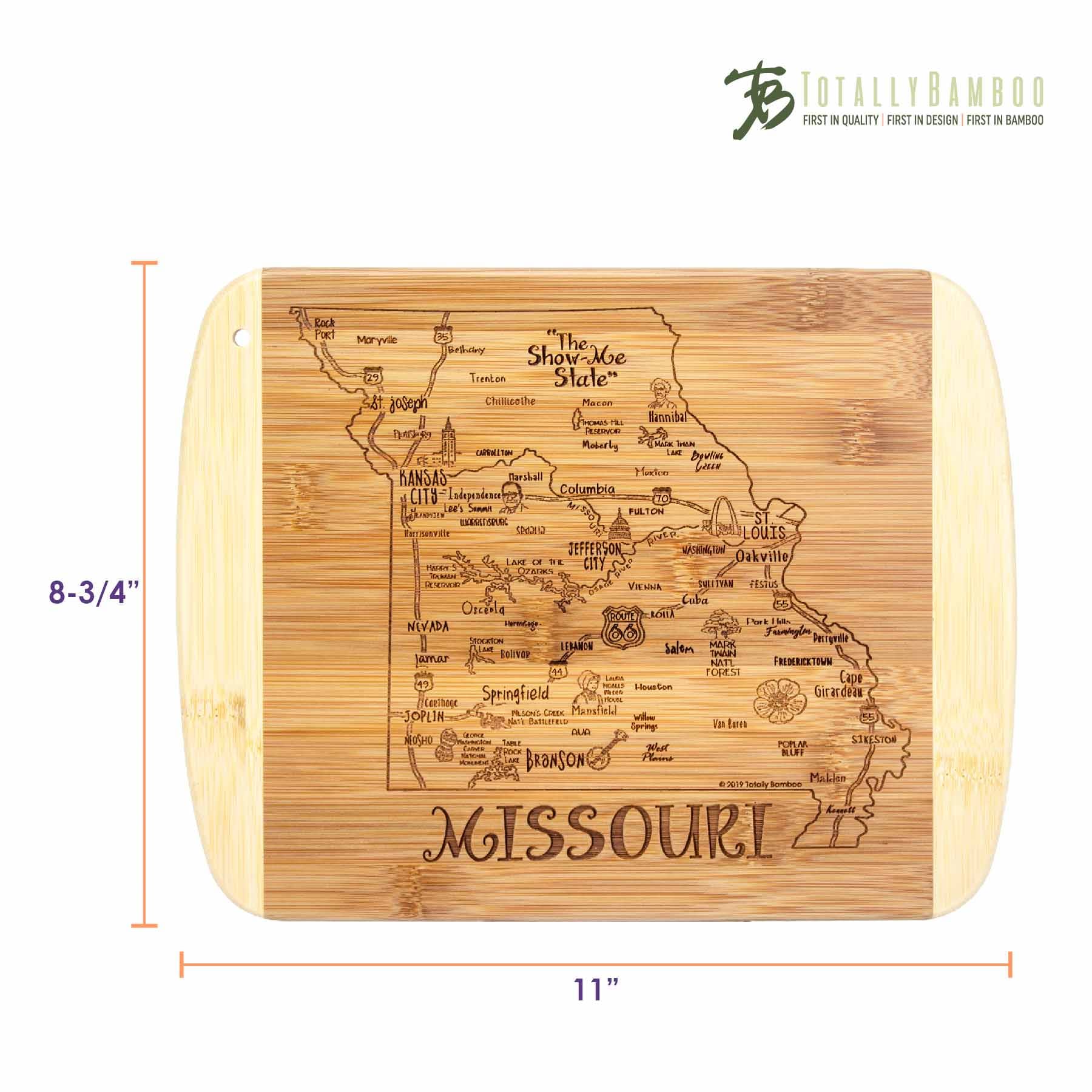 Premium Missouri Wood Cutting Board 11