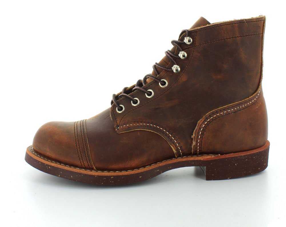 Red Wing Iron Ranger 6-Inch Boot for Men - Premium Leather Work Boots with Goodyear Welt - Perfect for Construction, Hiking & Outdoor Adventures