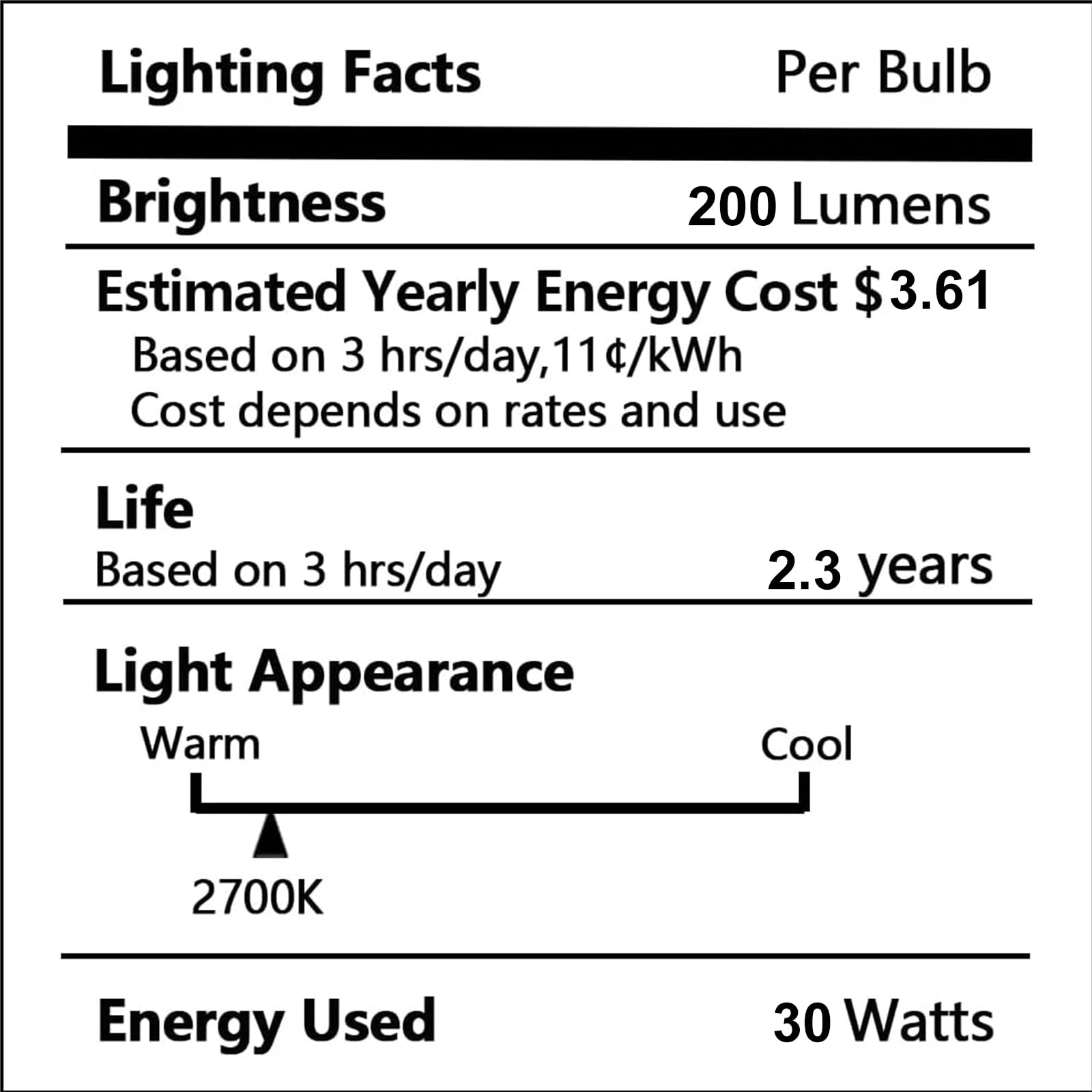 4 Pack 30W E17 R39 Lava Lamp Replacement Bulbs - Dimmable 120V Warm White (2700K) with High-Output Heat for Lava Lamps & Glitter Lamps | Perfect for Home Decor, Mood Lighting, and Relaxation Spaces