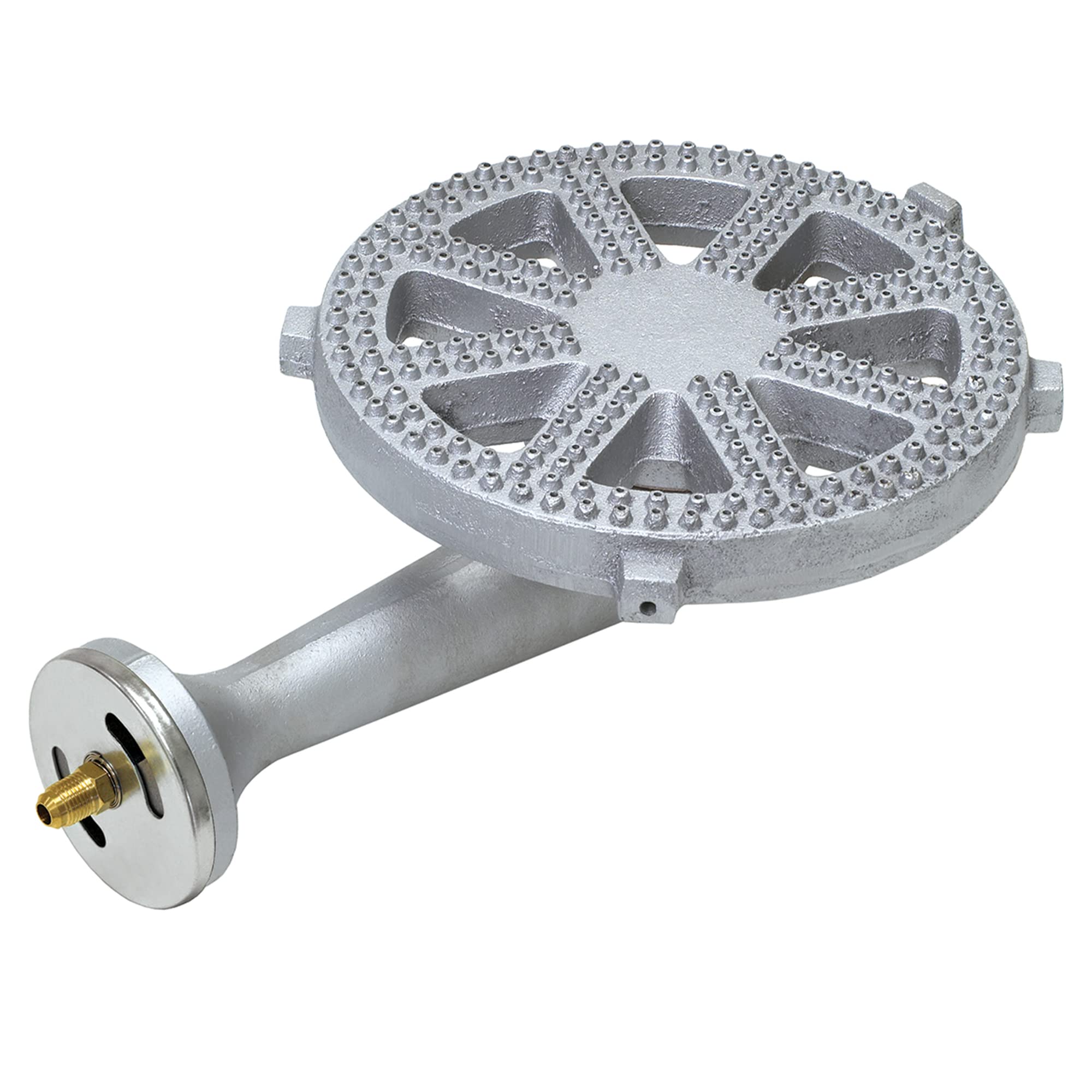 Bayou Classic SAB6 22-Inch Stainless Steel Propane Burner for Outdoor Cooking - High-Power Banjo Cooker for Seafood Boils, Crawfish, Gumbo & Stews - Perfect for Large Stock Pots, Cast Iron Kettles & Homebrewing - Ideal for Backyard BBQs, Camping & Tailgating Parties