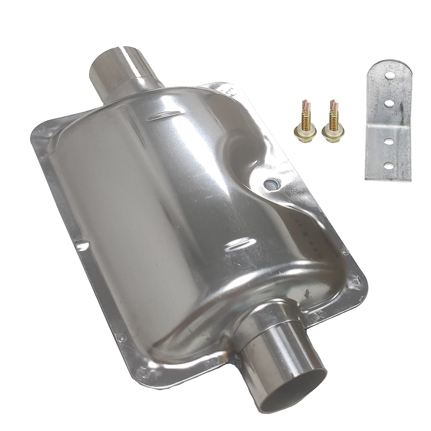 24mm/0.94 Inch Diesel Heater Exhaust Pipe Silencer Muffler - Noise Reduction for RV, Camper, Van & Off-Grid Heating Systems