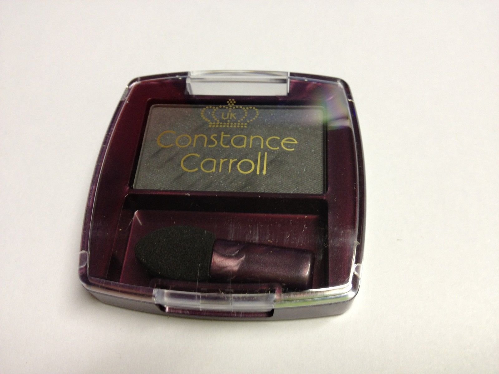 Constance Carroll Mono Powder Eyeshadow in Black 87 - Highly Pigmented Matte Eyeshadow for Smokey Eye Makeup & Everyday Wear