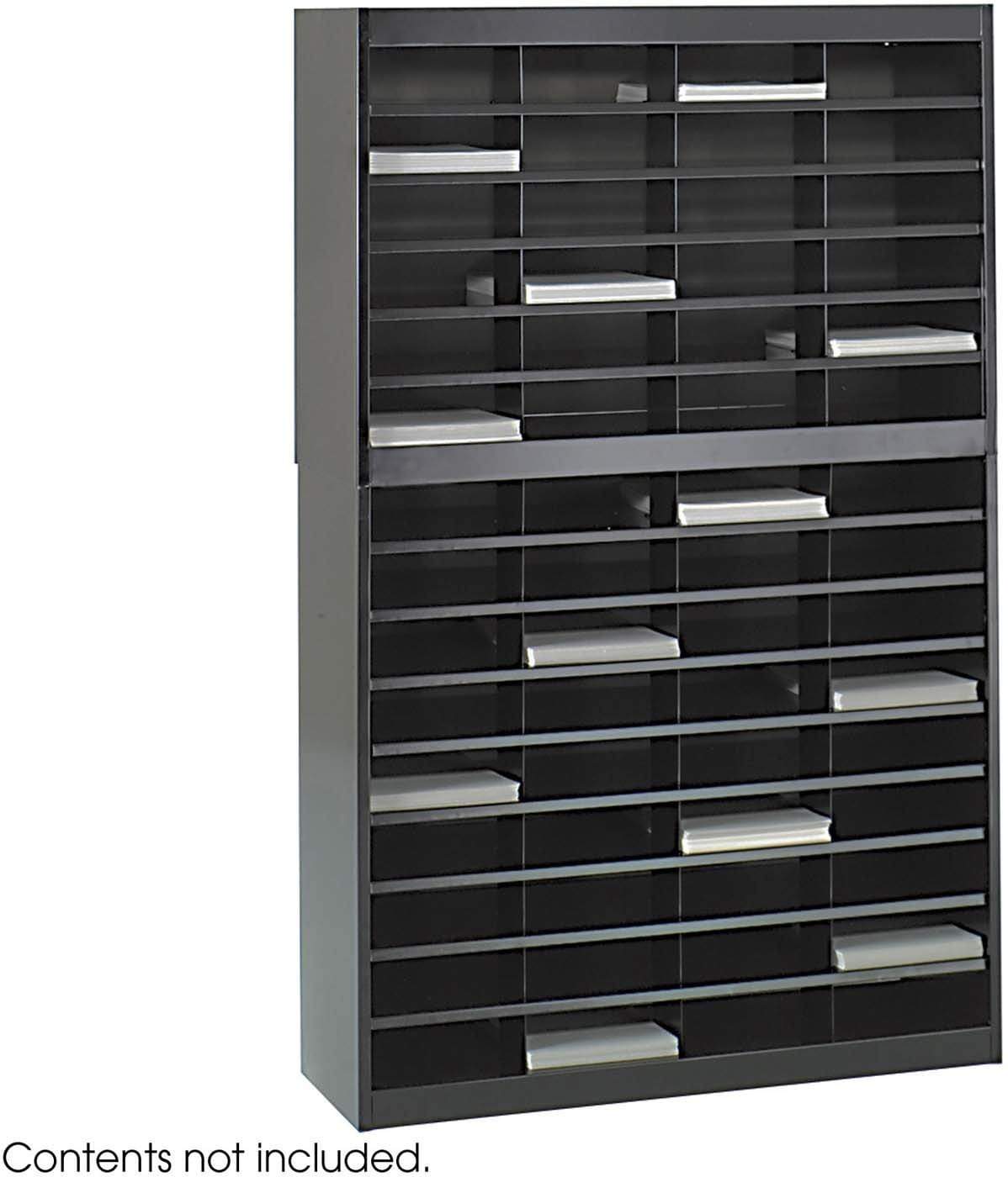 EZ Stor® Literature Organizer - 60 Letter Size File Folders with Dividers | Perfect for Office Documents, School Papers & Home Organization [9231]