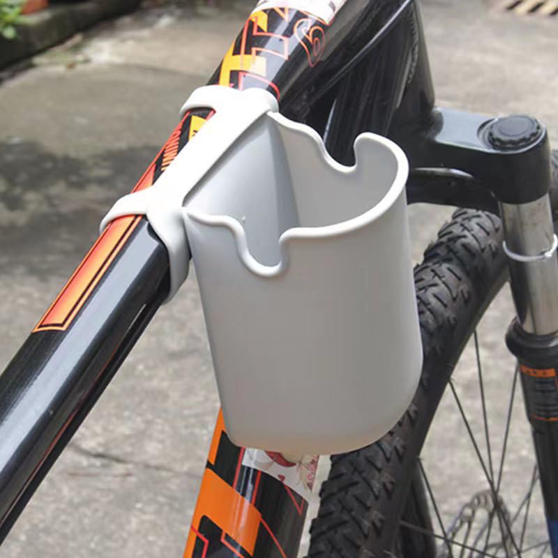 Universal Silicone Stroller Cup Holder - Removable Drink Bottle Holder for Bicycle, Walker & Scooter - Outdoor Portable Water Bottle Mount for Kids & Adults - Perfect for Park Walks, Bike Rides & Family Outings