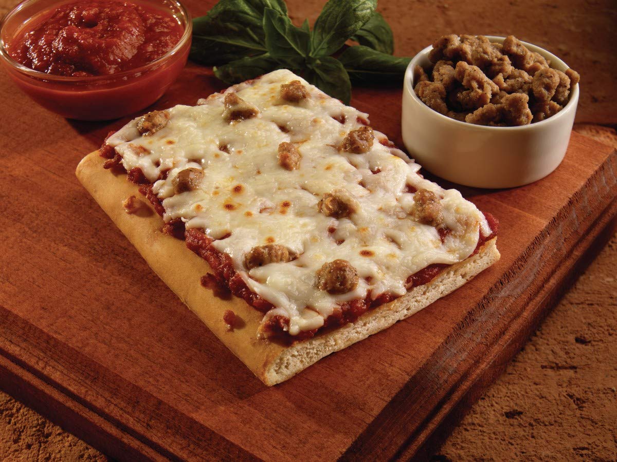 Max Turkey Sausage Breakfast Pizza - 2.66oz (192/Case) | Quick Frozen Meal for Office, School & Road Trips