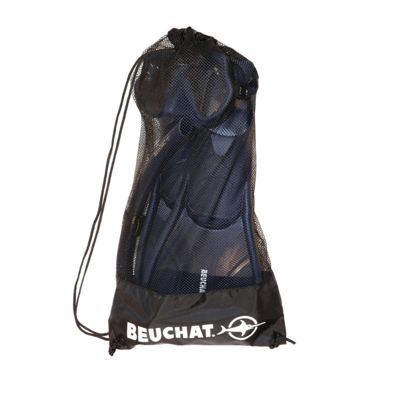 Beuchat Atoll FMS Snorkeling Set - Blue | Full Face Snorkel Mask with Dry Top System | Perfect for Swimming, Diving & Underwater Exploration