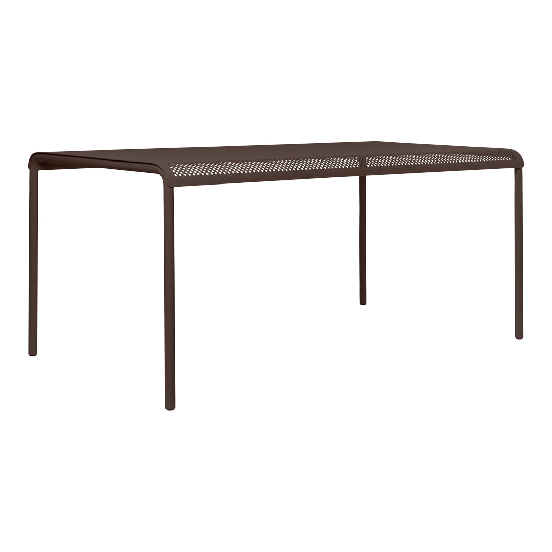 Modern Dapple Rectangular Dining Table - Solid Wood Kitchen Table for 6 - Perfect for Family Dinners & Entertaining Guests