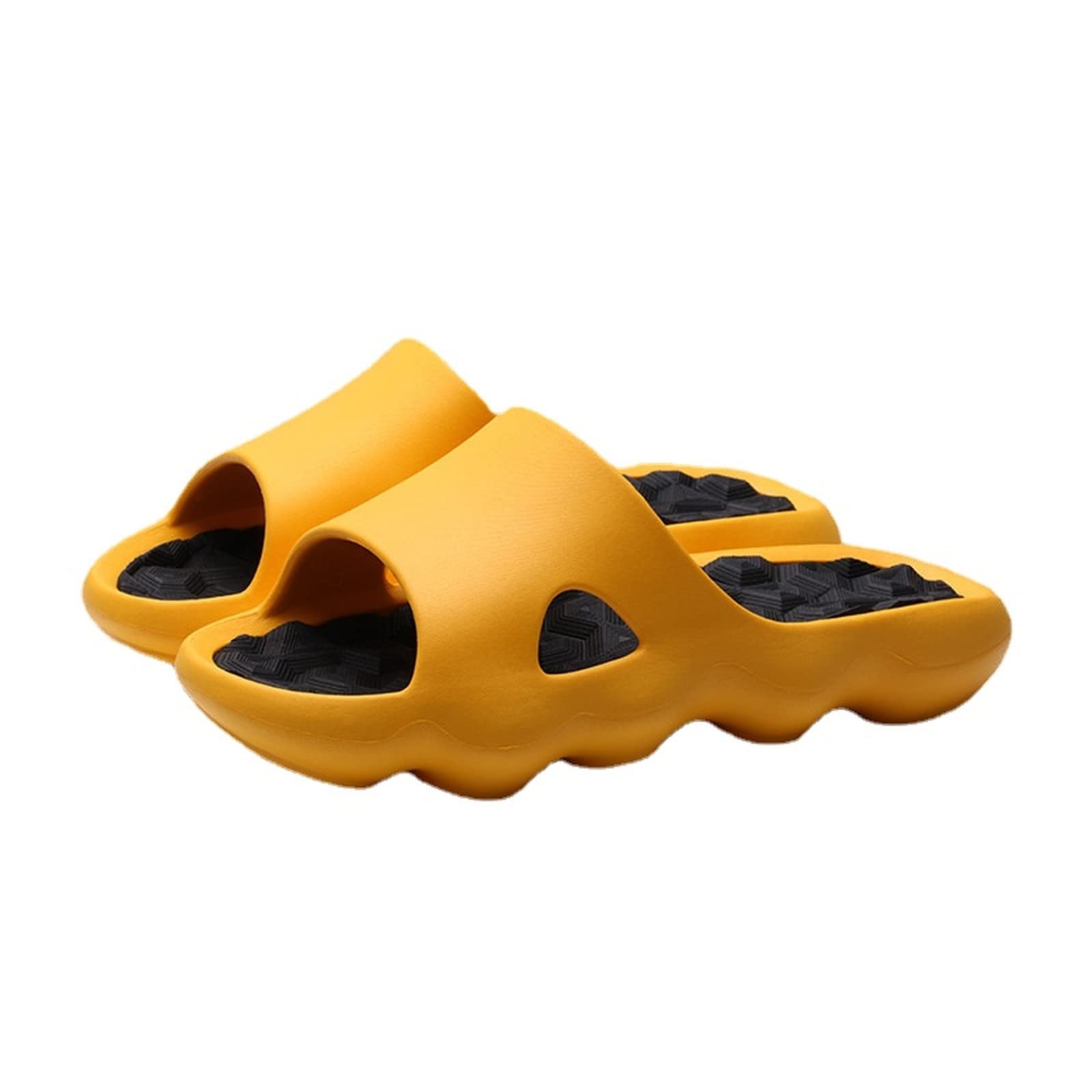 **Non-Slip Quick-Drying Massage Slippers for Women & Men – Soft Thick Sole Open-Toe Shower Sandals for Bathroom, Spa, and Relaxation at Home**