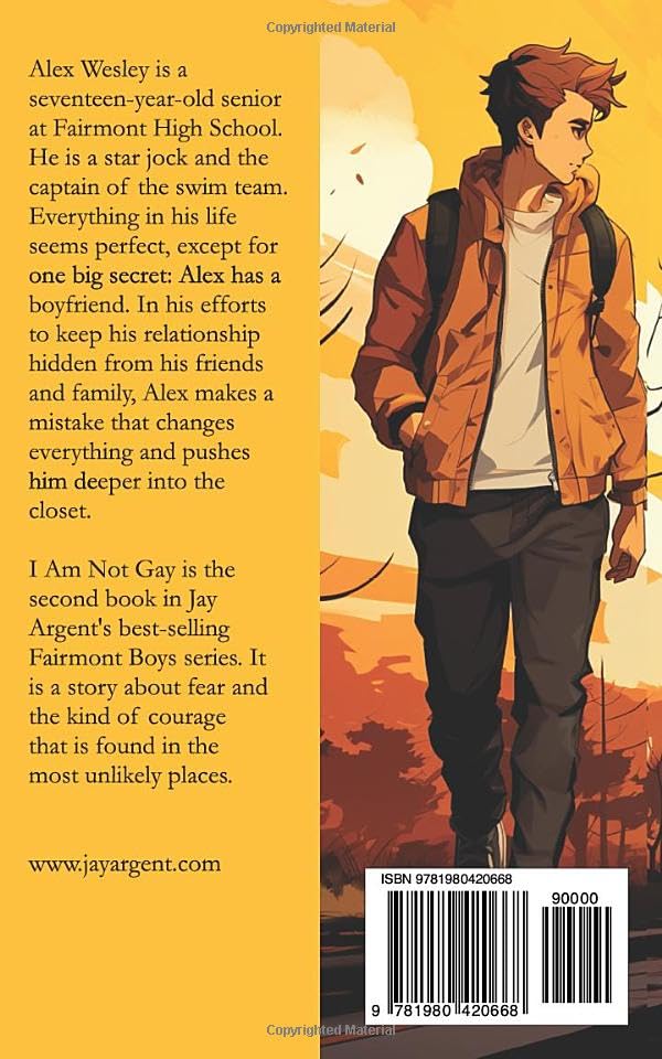 I Am Not Gay: A Heartwarming Gay Teen Romance Novel (Fairmont Boys Series) - Perfect for LGBTQ+ Readers & Young Adult Fiction Fans