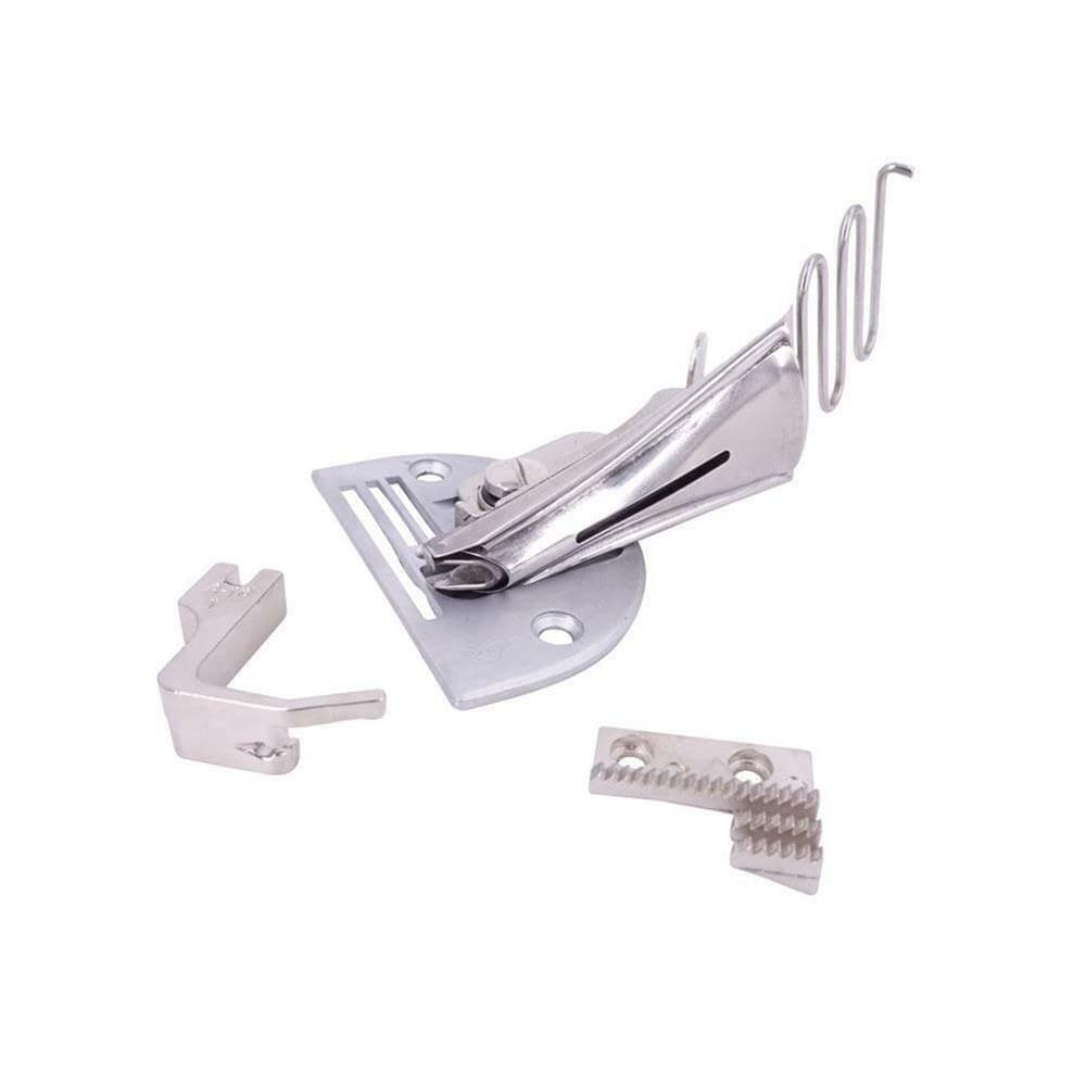 40mm Binding Curve Edge Folder Sewing Machine Binder - Overlock Folder & Bias Tape Binder Foot Kit for Lockstitch DIY Sewing - Perfect for Hemming, Quilting & Garment Finishing