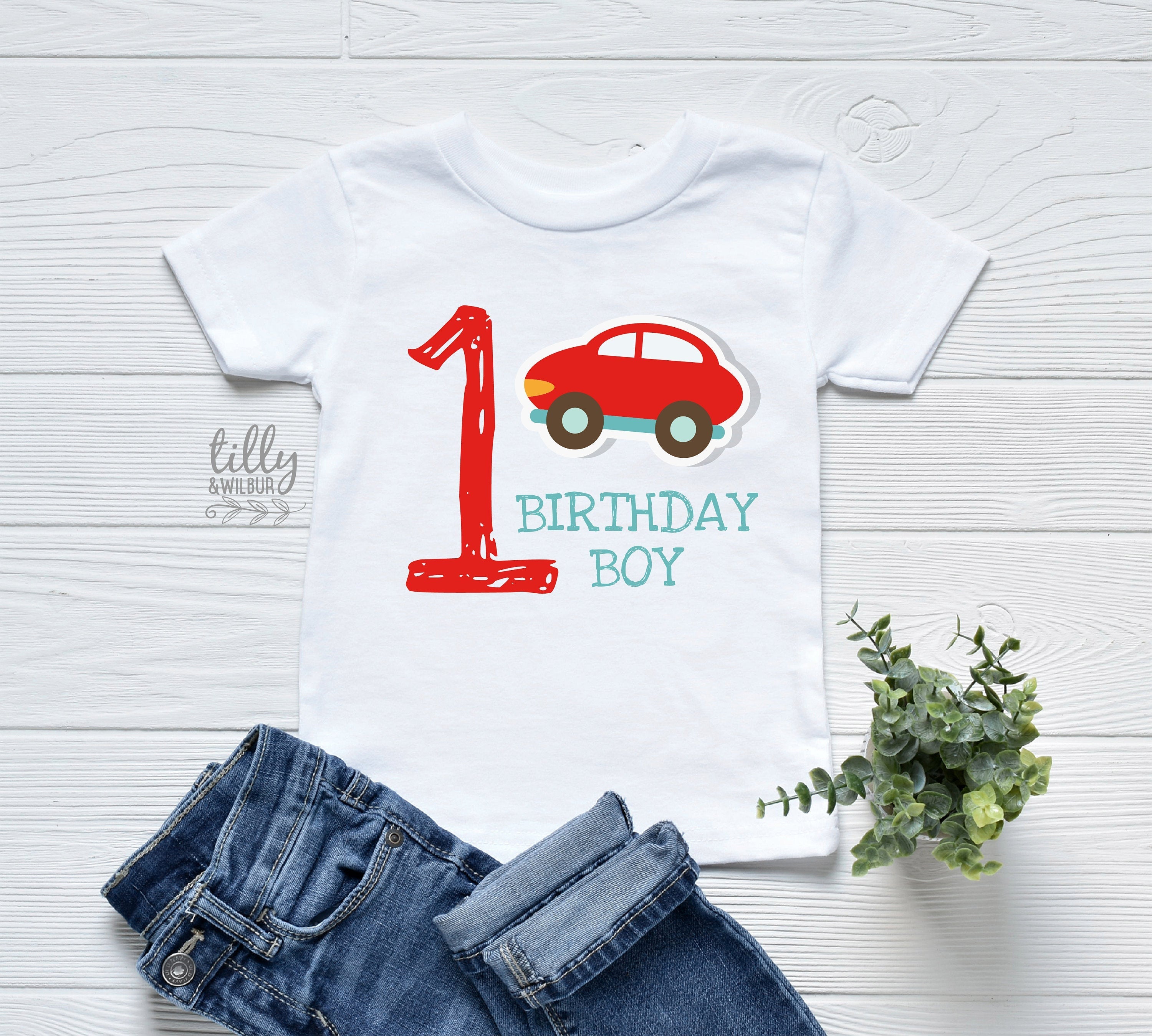 1st Birthday T-Shirt for Baby Boys & Girls - Cute First Birthday Outfit for Parties & Photo Shoots