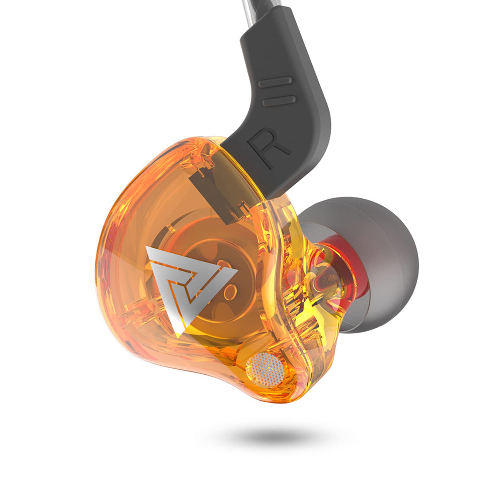 AK6 Universal 3.5mm HiFi Sport Headphones - Wireless Bluetooth Earbuds with Microphone, Noise Cancelling, Sweatproof for Running, Gym, Workout & Travel - Perfect for Music, Calls & Sports Activities