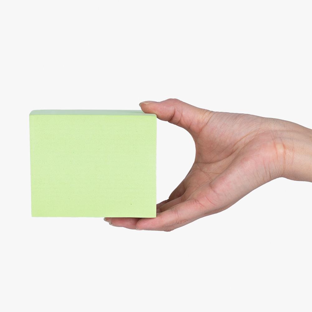 10cm Tall Square Geometric Foam Styling Props for Photography - Mint Green | Perfect for Product Shoots, Instagram Photos & Creative Backdrops
