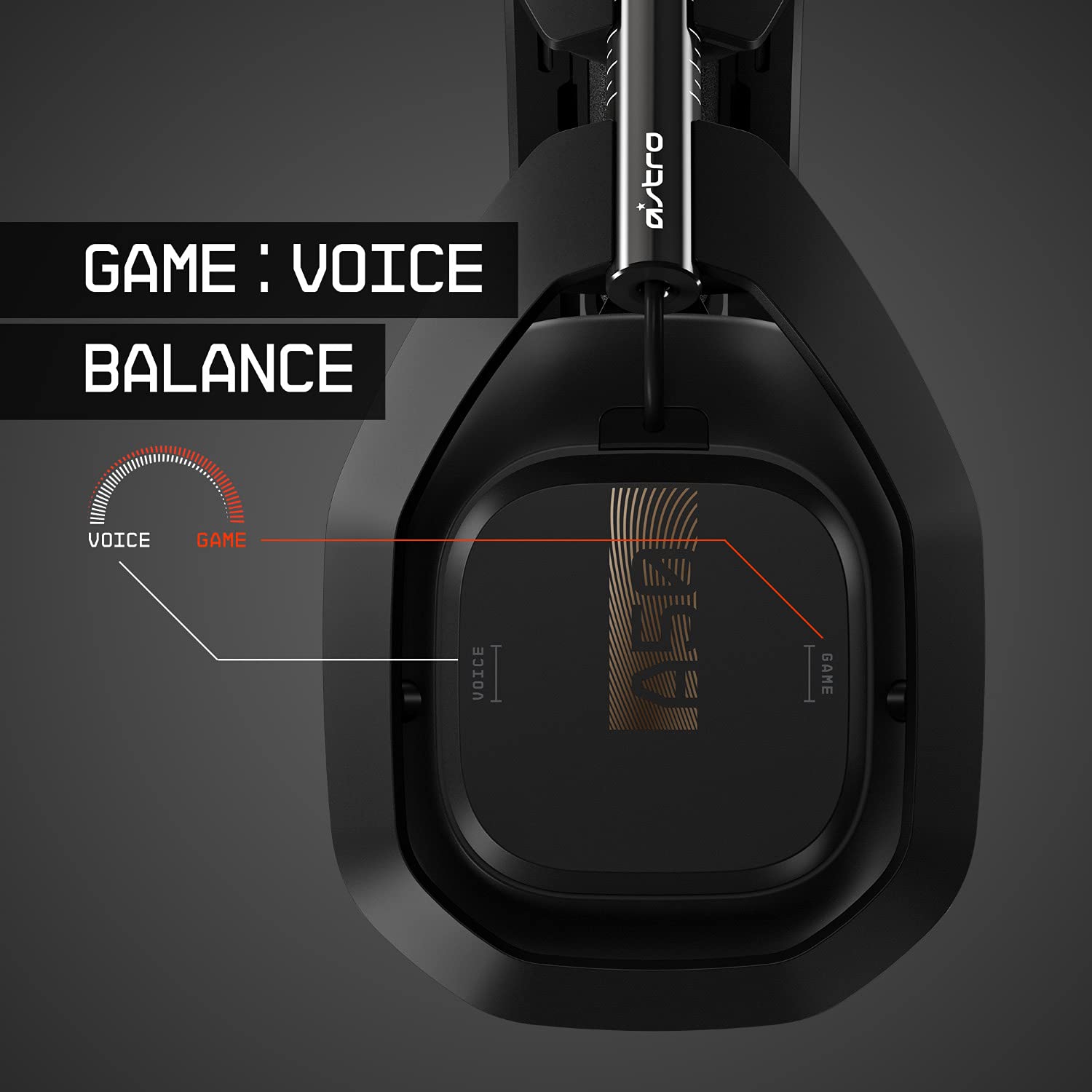 ASTRO Gaming A50 Wireless Gaming Headset with Base Station Gen 4 - Xbox Series X|S, Xbox One, PC & Mac Compatible - Black/Gold - Premium Surround Sound for Gaming, Streaming & Virtual Meetings