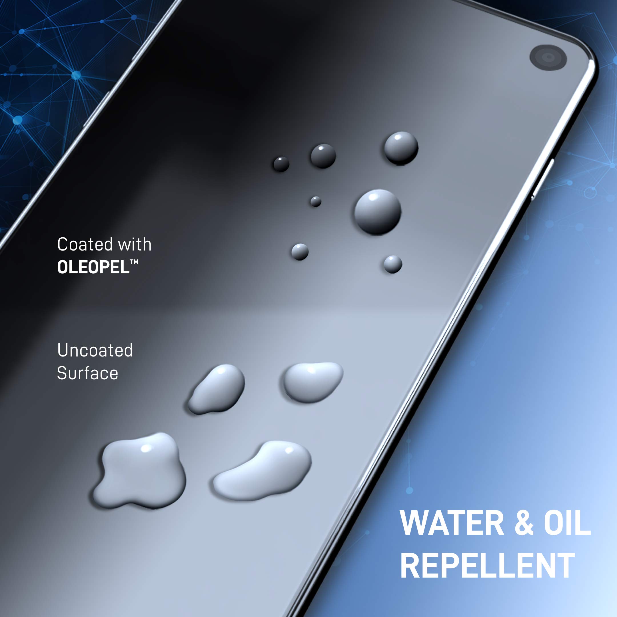 OLEOPEL Oleophobic Coating Kit 4ml - Anti-Fingerprint Liquid for Smartphones, Tablets, Smart Watches, Glasses & Camera Lenses | Touch Screen Protection | Easy Wipe-On Application for Clear View & Smudge-Free Experience