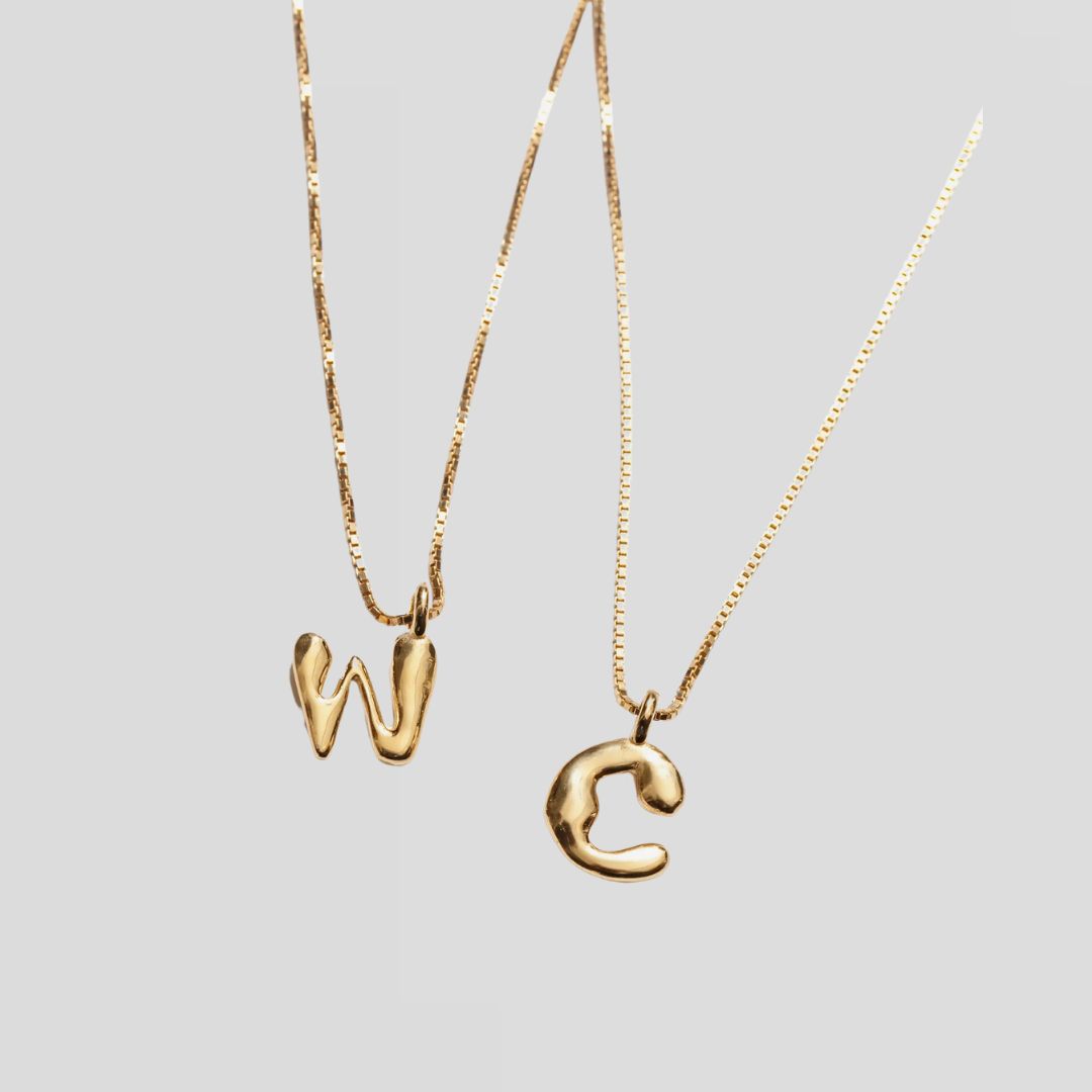 14k Gold Plated Alphabet Charm - Personalized Initial Pendant for Necklace, Bracelet & Jewelry Making - Perfect Gift for Birthdays, Anniversaries & Special Occasions
