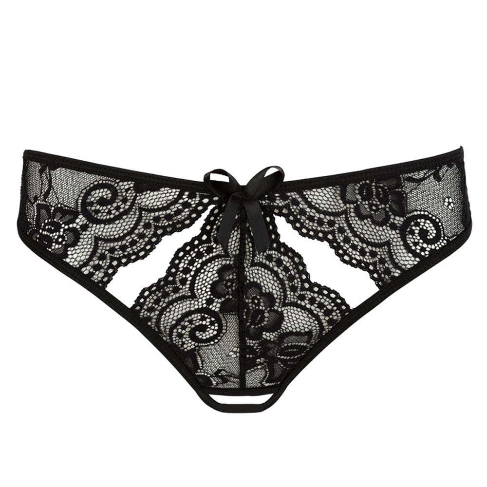 Sexy Crotchless Lace Panties for Women - Open Design Lingerie for Sensual Wear & Intimate Moments