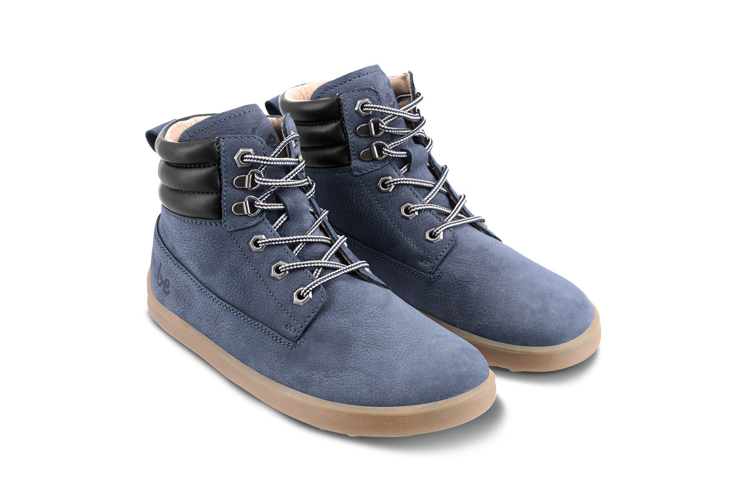 Barefoot Boots for Women - Be Lenka Nevada Neo Dark Blue | Minimalist Comfort Shoes for Walking, Hiking & Everyday Wear