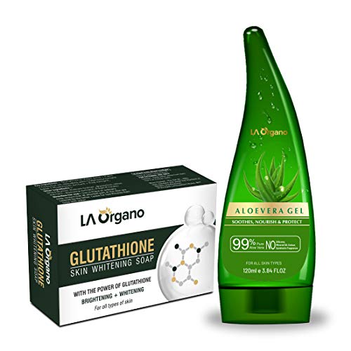 Aloe Vera Gel + Glutathione Soap
