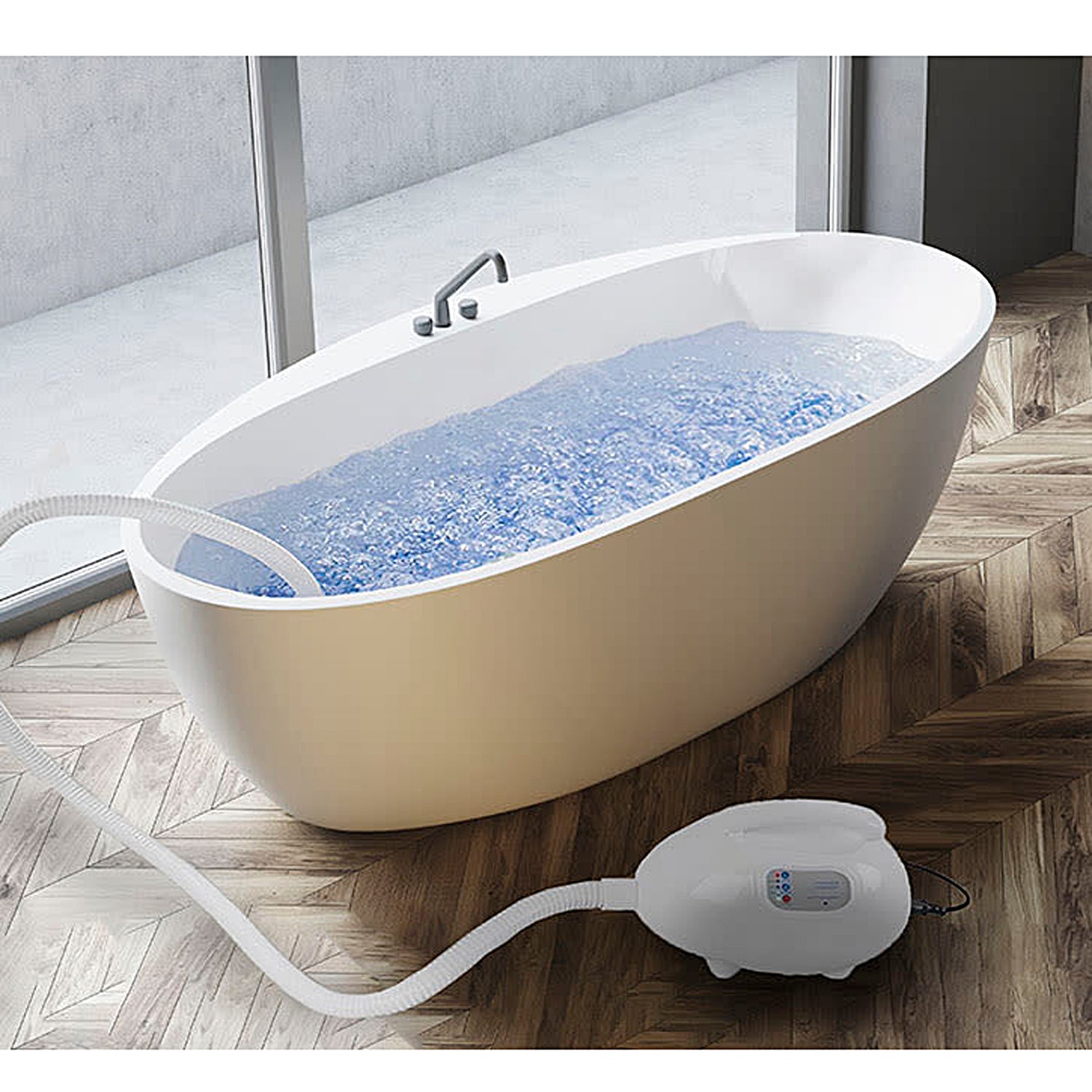 Relaxing At Home Bubble Bath Spa Set - Lavender Scented Bath Bombs & Epsom Salts for Stress Relief & Muscle Relaxation | Perfect for Self-Care, Romantic Evenings & Gift Giving