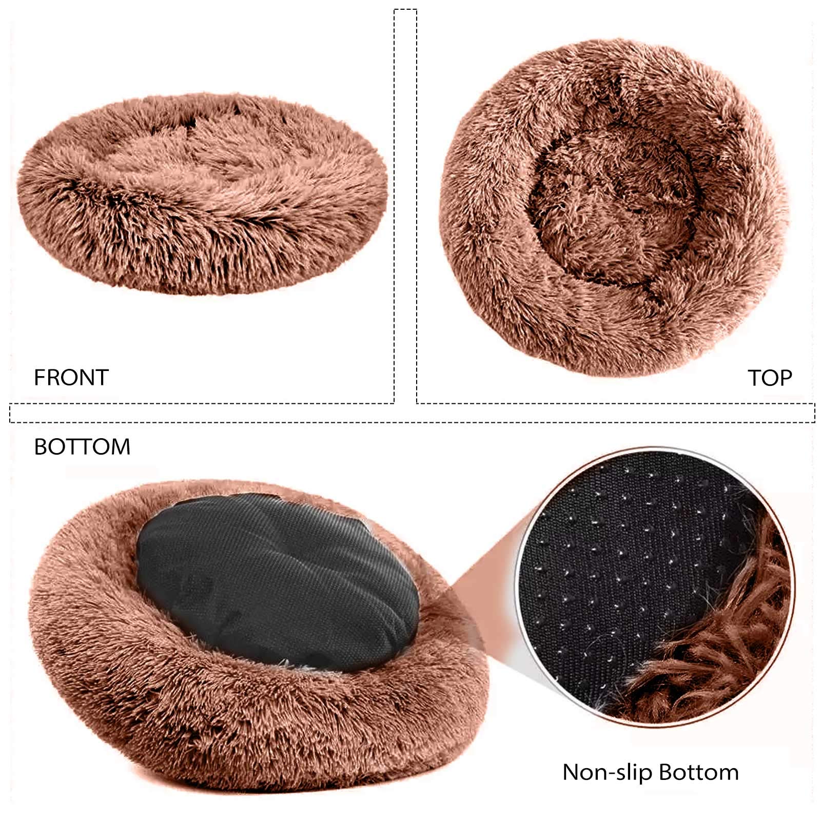 Cozy Pet Cave Bed for Dogs & Cats - Warm & Soft Sleeping Bag Nest for Puppies & Kittens - Perfect for Indoor Use, Crate Training & Cold Weather Comfort