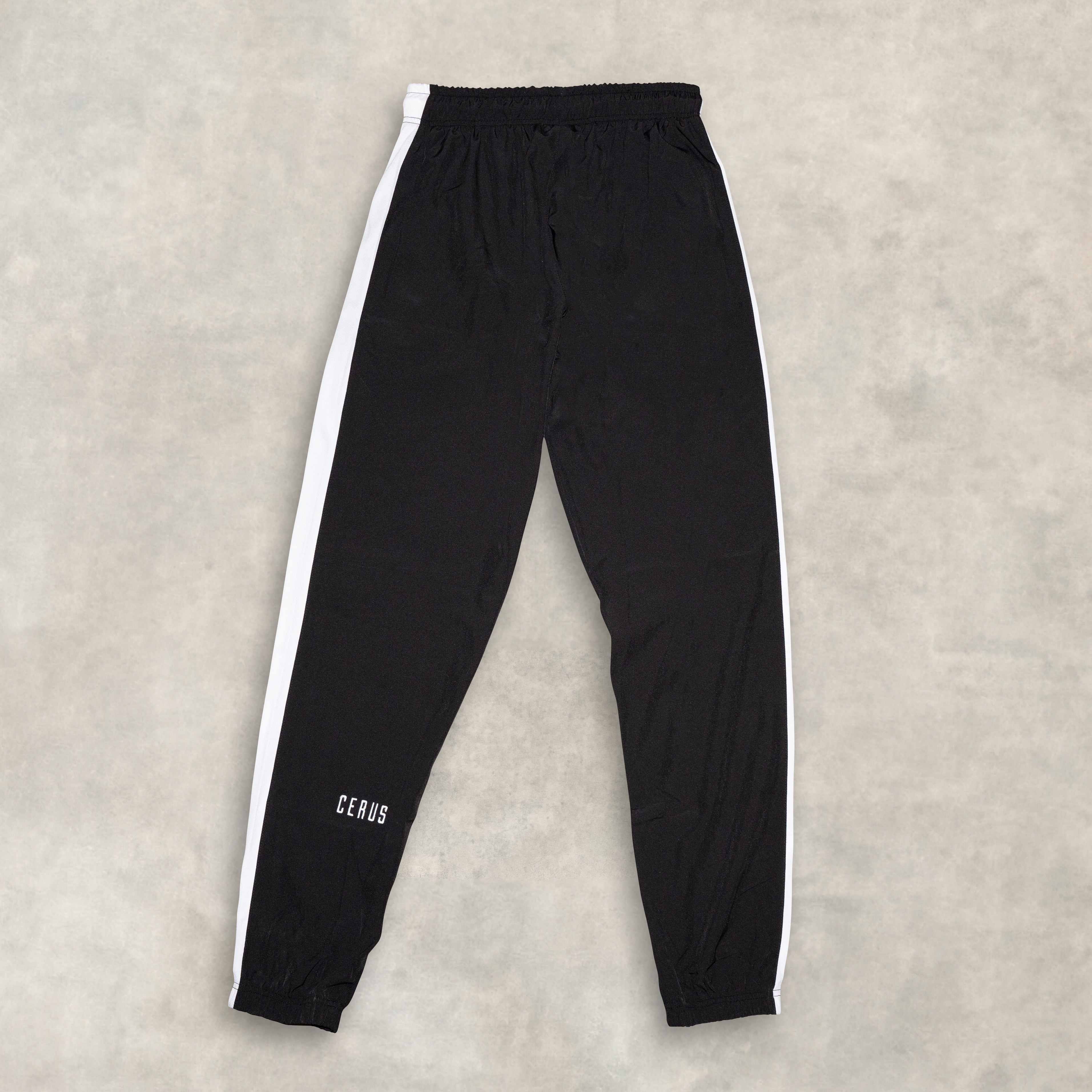 Cerus Black Hybrid Jogger Pants for Men - Lightweight Stretch Comfortable Workout & Lounge Pants - Perfect for Gym, Running, Yoga, and Casual Wear