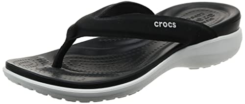 Crocs Women's Capri V Sporty Flip Flops - Comfortable Lightweight Sandals for Walking, Beach & Poolside Wear