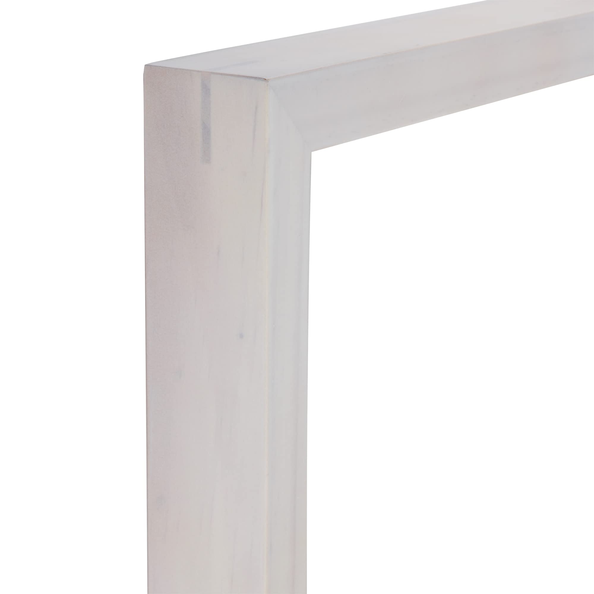 Premium Wooden Picture Frames - 24x30 Inch White Wash Gallery Quality - Set of 3 (1.5