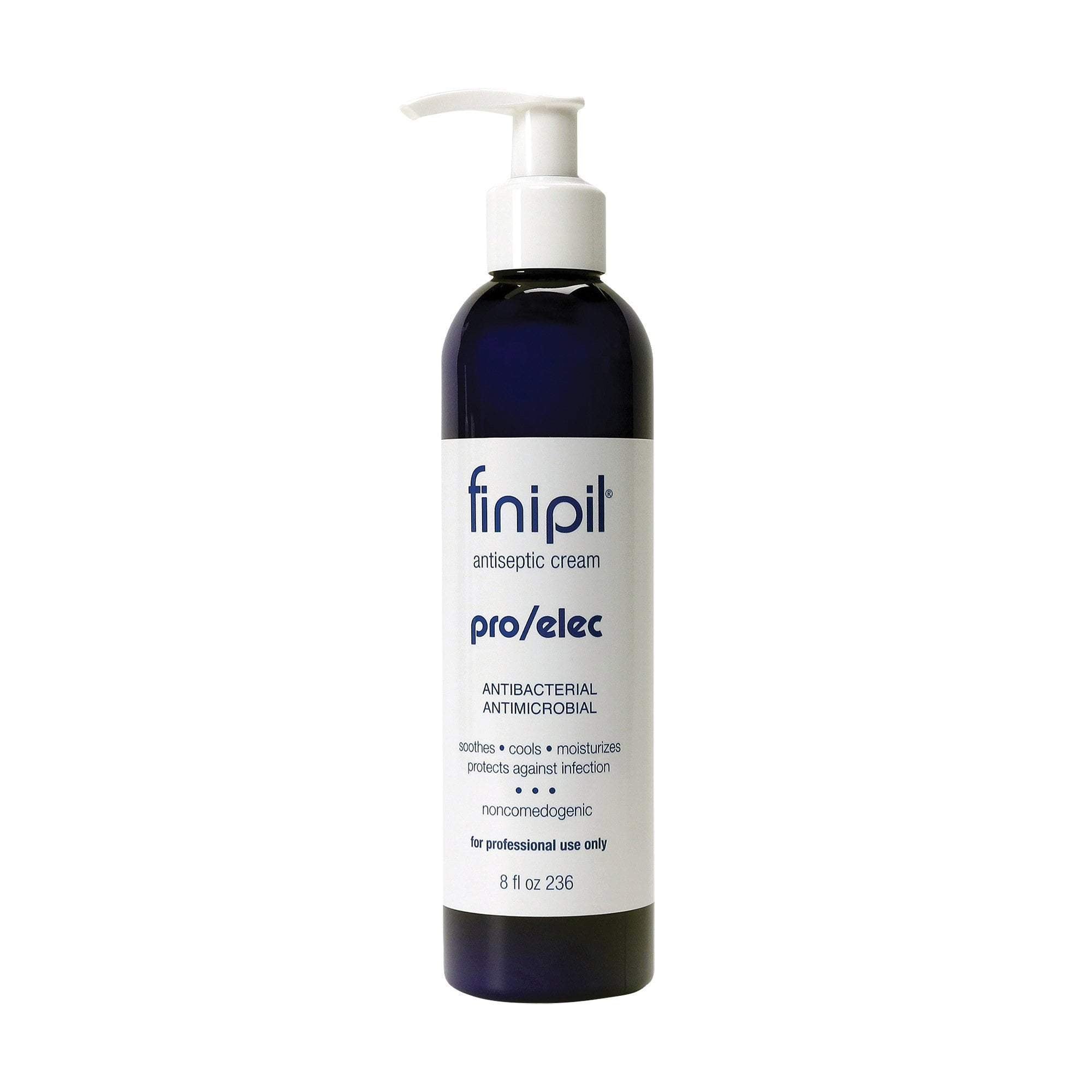 Finipil Pro Electric Lait De Toilette 8 oz - Gentle & Hydrating Facial Cleanser for Sensitive Skin - Perfect for Daily Skincare Routine & Travel