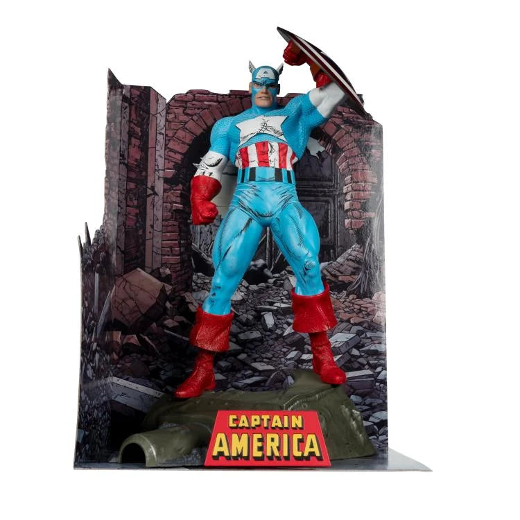 Marvel Comics Captain America 1/6 Scale Collectible Action Figure - The Amazing Spider-Man #323 Edition | Perfect for Display, Gift Giving & Comic Book Collections