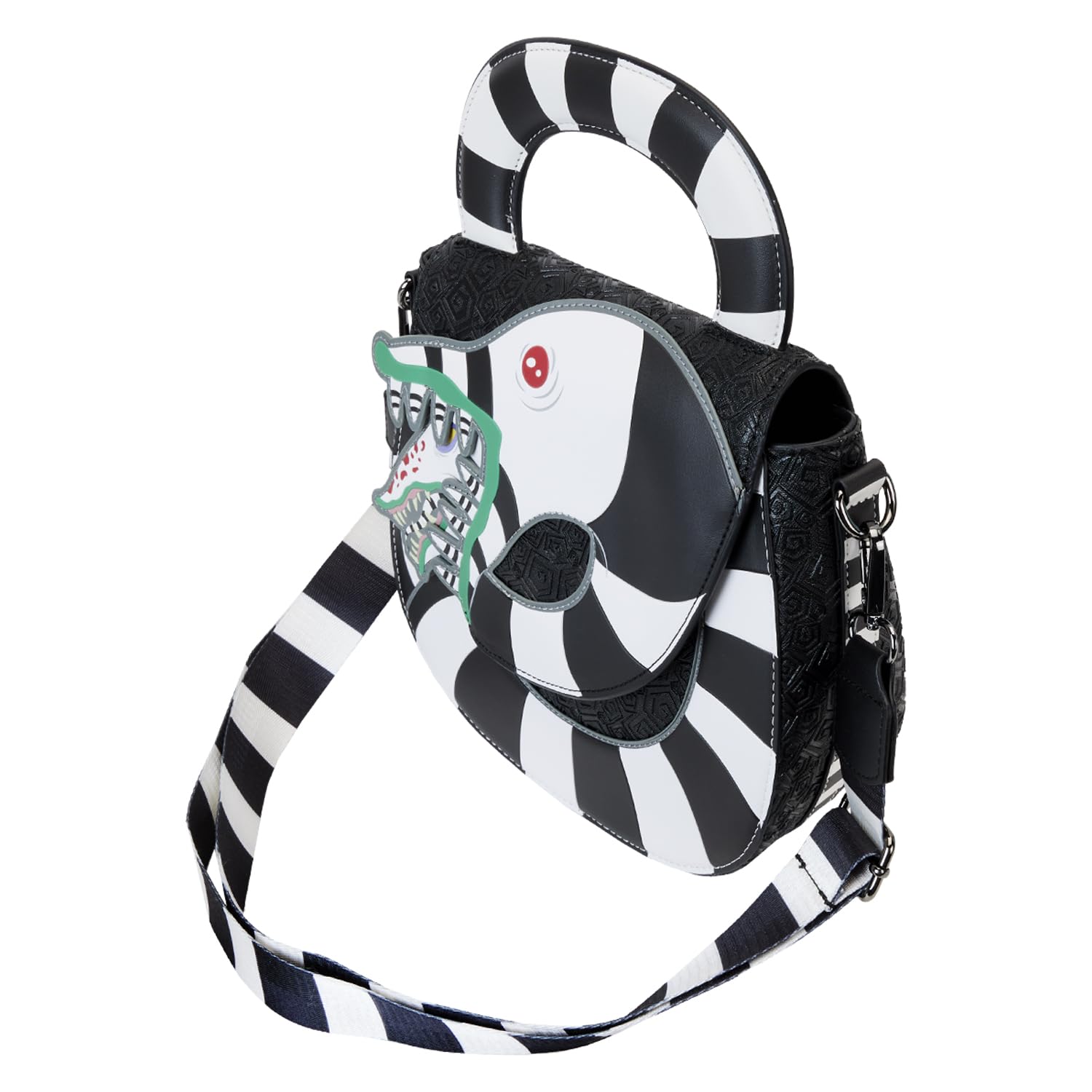 Loungefly Beetlejuice Sandworm Crossbody Bag | Official Beetlejuice Merchandise & Collectible Accessories for Cosplay, Halloween Costumes & Movie Fans