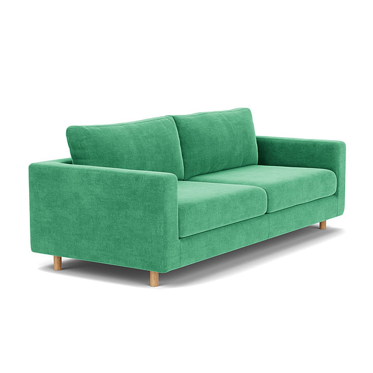 Premium Dylan Fabric 3-Seater Sofa - Modern Living Room Couch with Soft Upholstery & Sturdy Frame | Perfect for Small Spaces, Apartments, and Cozy Family Gatherings