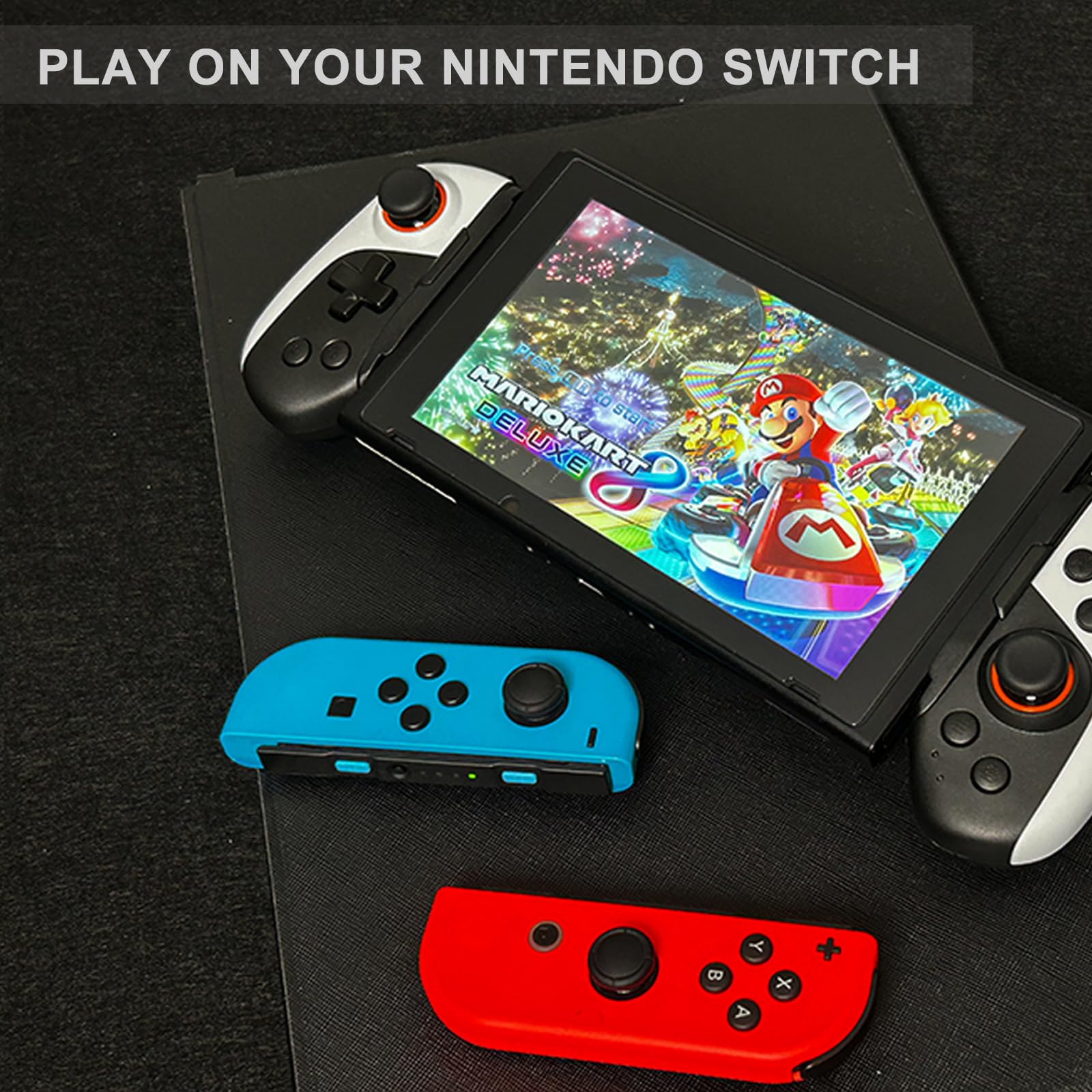 Retractable Wireless Gaming Controller for iPhone, Android, PC & Switch - MFi Certified Mobile Gamepad for Apple Arcade | Portable Design for On-the-Go Gaming & Travel