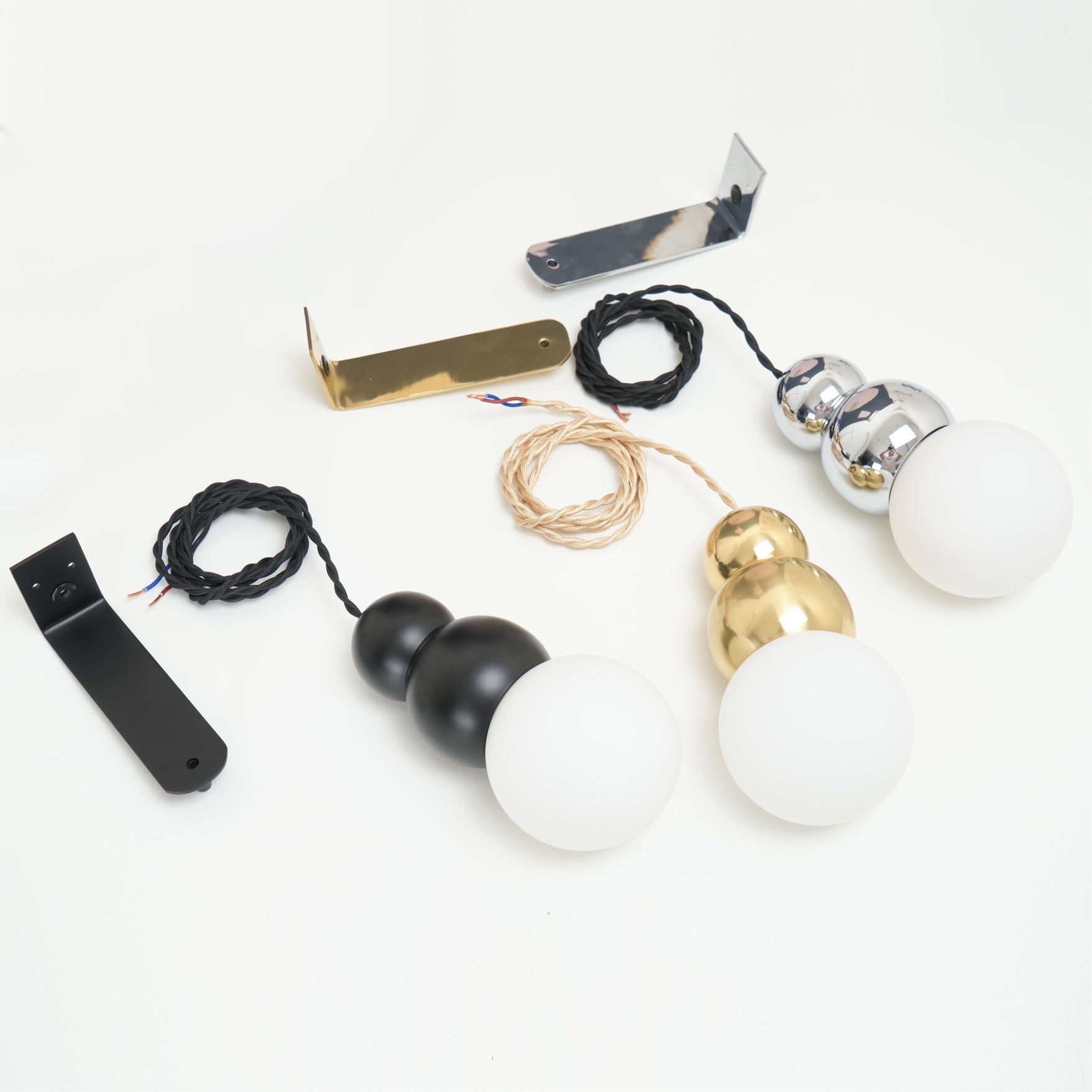Modern LED Ball Light Wall Lamp - Dimmable Indoor/Outdoor Lighting Fixture for Bedroom, Living Room, Garden & Patio Decor