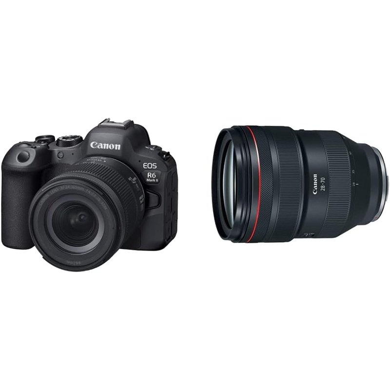 Canon EOS R6 Mark II Mirrorless Digital Camera with RF 24-105mm f/4-7.1 IS STM Lens - Professional Full Frame Photography for Travel, Vlogging & Portrait Shooting