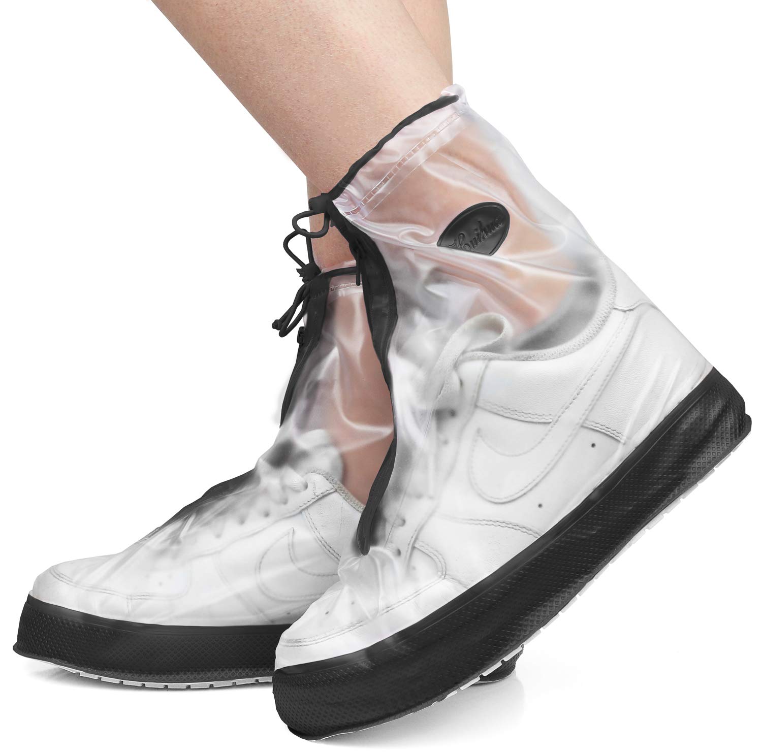 Waterproof Rain Shoe Covers for Men & Women - Reusable Non-Slip Overshoes & Galoshes for Walking, Commuting & Outdoor Activities