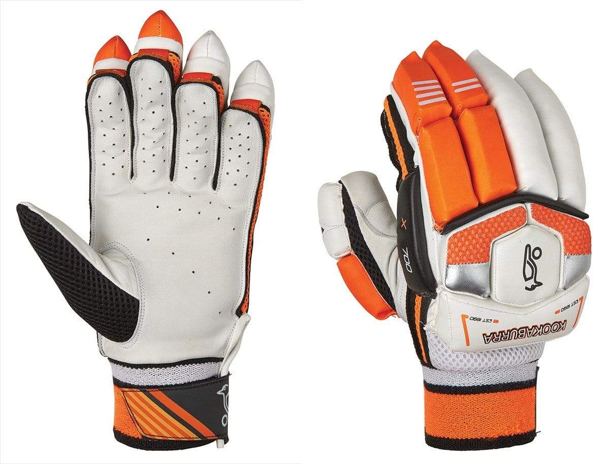 Kookaburra Xenon 900 Cricket Batting Gloves - Right Hand (RH) - Premium Leather Protection for Batsmen | Perfect for Practice & Competitive Matches