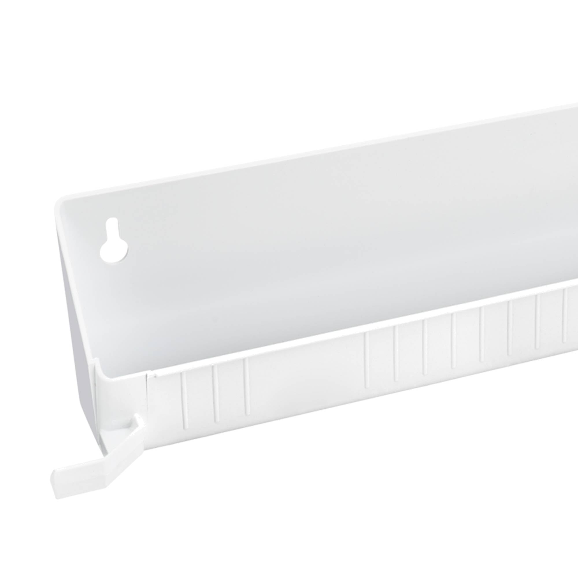 Rev-A-Shelf 14-Inch White Tip-Out Drawer Organizer Tray with Heavy Duty Tab Stops - 2-Pack for Kitchen & Bathroom Storage (Model 6562-14-11-52) - Perfect for Organizing Utensils, Makeup, and Cleaning Supplies