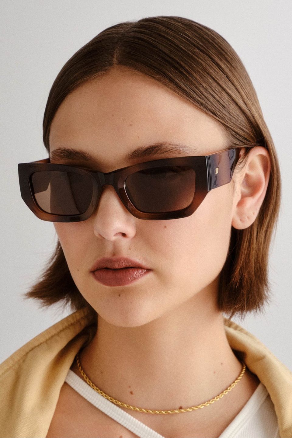 Polarized Rectangular Sunglasses for Men & Women - UV Protection, Tortoise Shell Frame - Perfect for Beach, Driving & Outdoor Activities