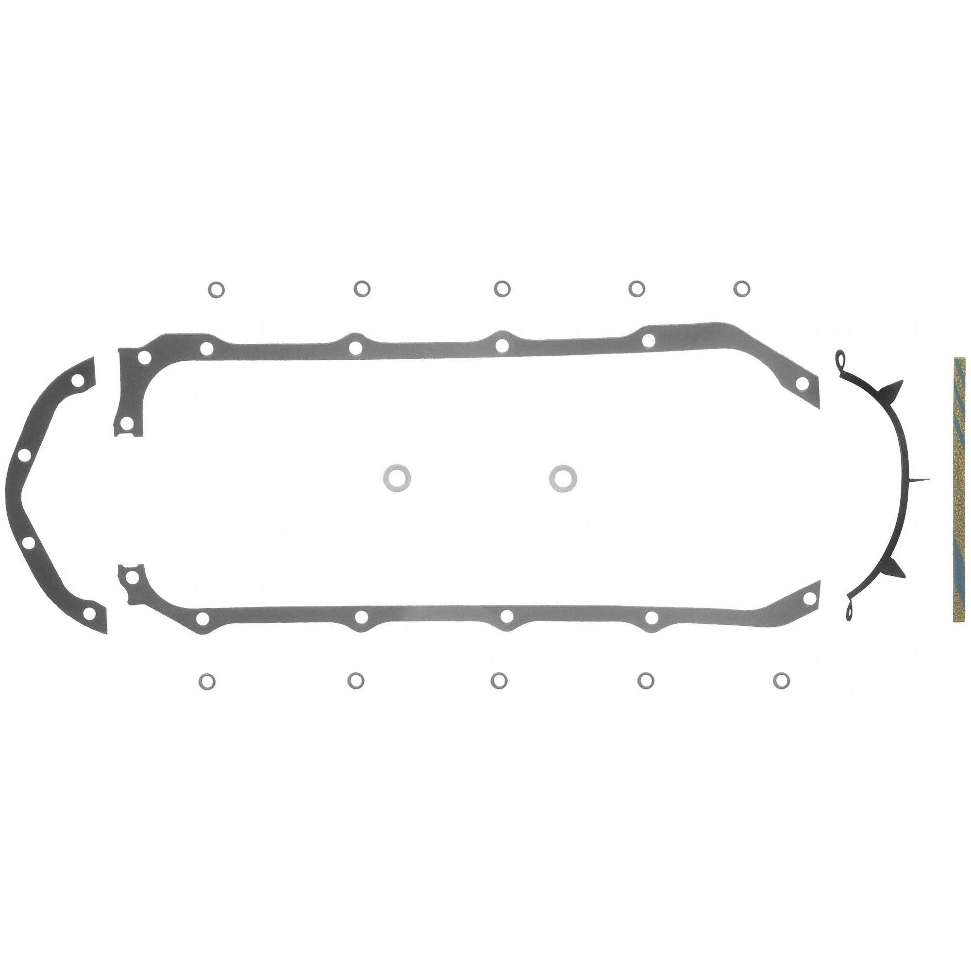FEL-PRO 1814 Oil Pan Gasket Set - High Performance Engine Seal Replacement for Leak Prevention - Perfect for Automotive Repair & Maintenance