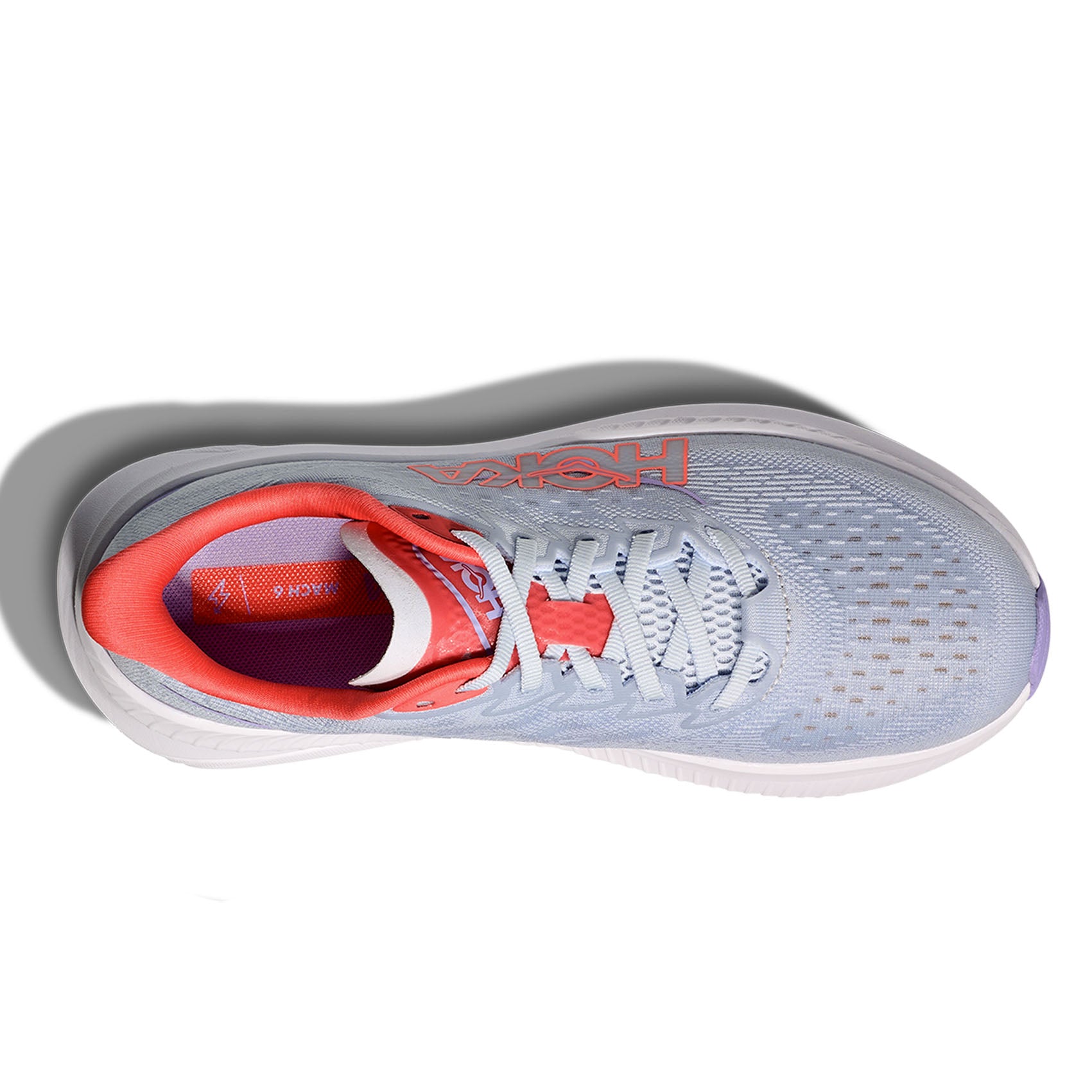 HOKA Mach 6 Women's Running Shoes Wide Width - Lightweight Cushioned Road Running Sneakers for Women | Perfect for Marathon Training, Jogging & Gym Workouts