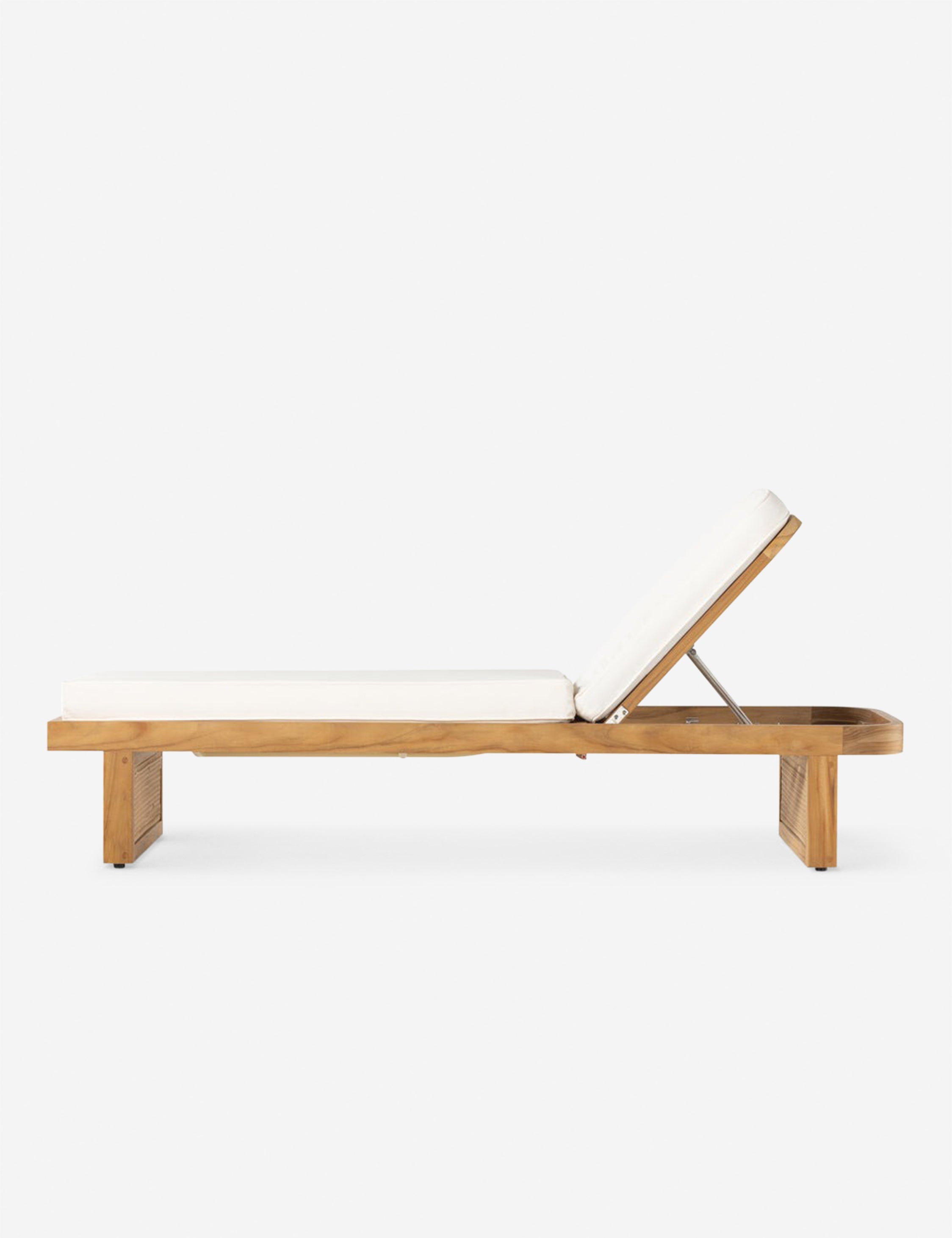 Anson Indoor/Outdoor Chaise Lounge - Modern Patio Furniture for Poolside, Garden & Living Room Relaxation