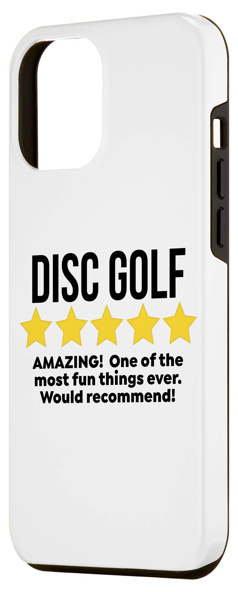 iPhone 12 Pro Max Case - Funny Disc Golf Design - Perfect Gift for Golfers | Durable Protective Cover for Everyday Use & Sports Activities