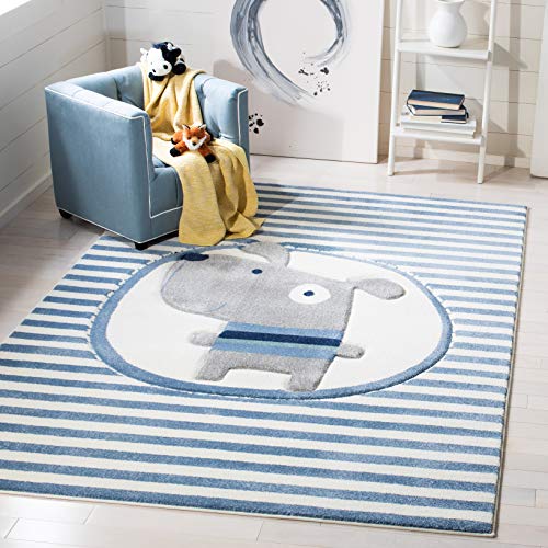 Ivory/Blue