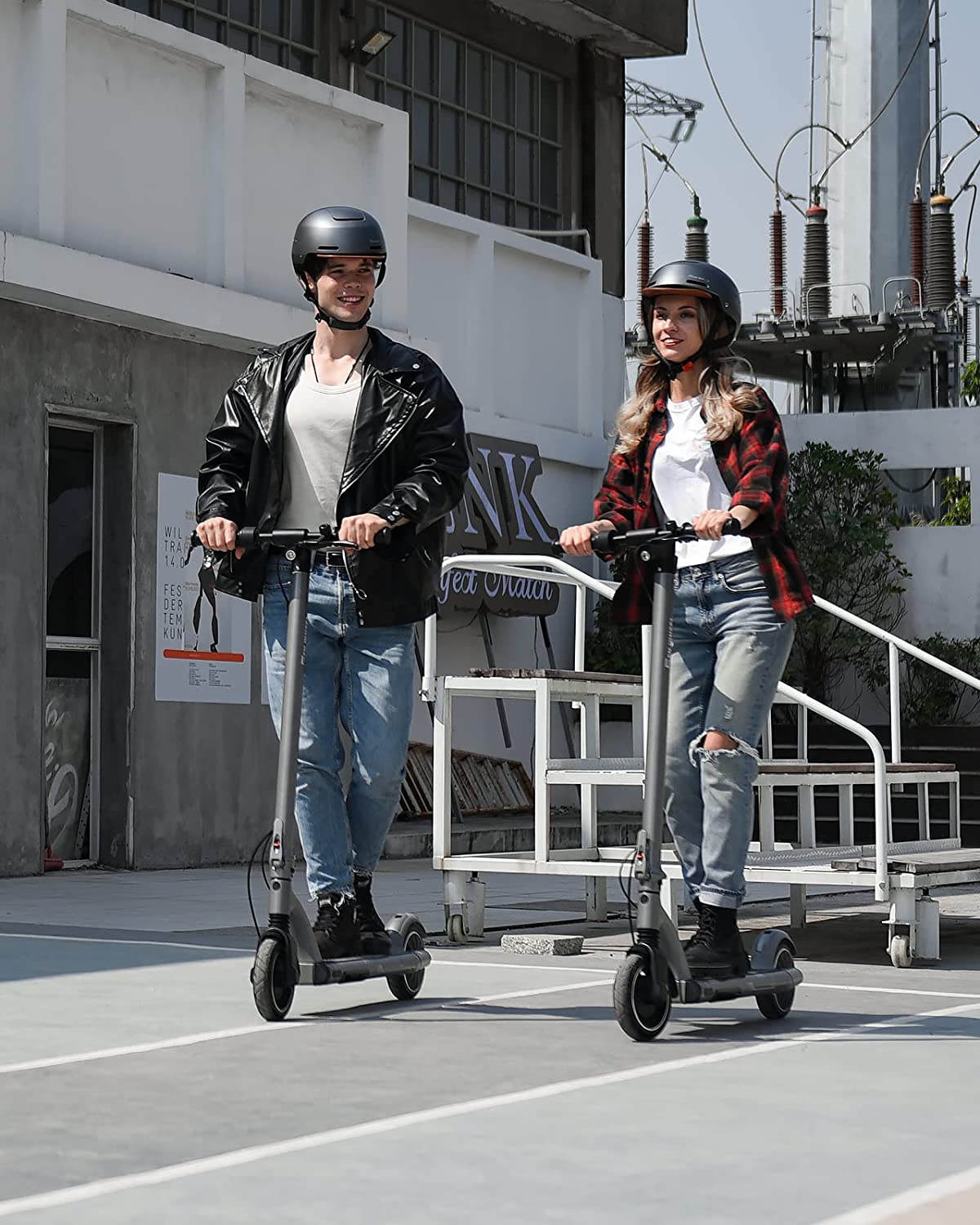 M1 Lightweight Electric Scooter for Adults - 5th Wheel Foldable Commuter Scooter with Long Battery Life - Perfect for Urban Commuting, Campus Travel & Last-Mile Transportation