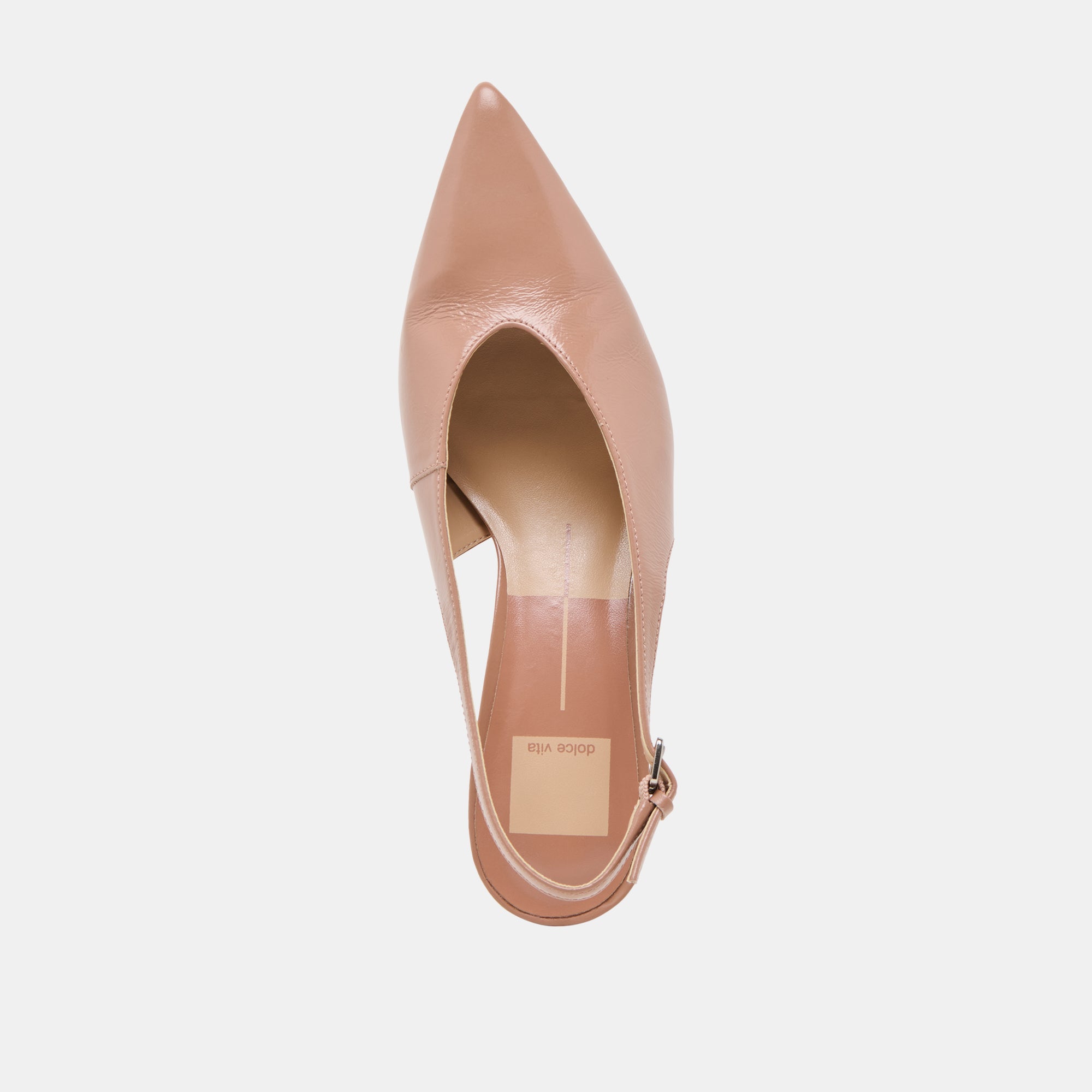 ALENNA Women's Whiskey Crinkle Patent Leather High Heels - Stylish & Comfortable Dress Shoes for Parties, Weddings & Evening Events