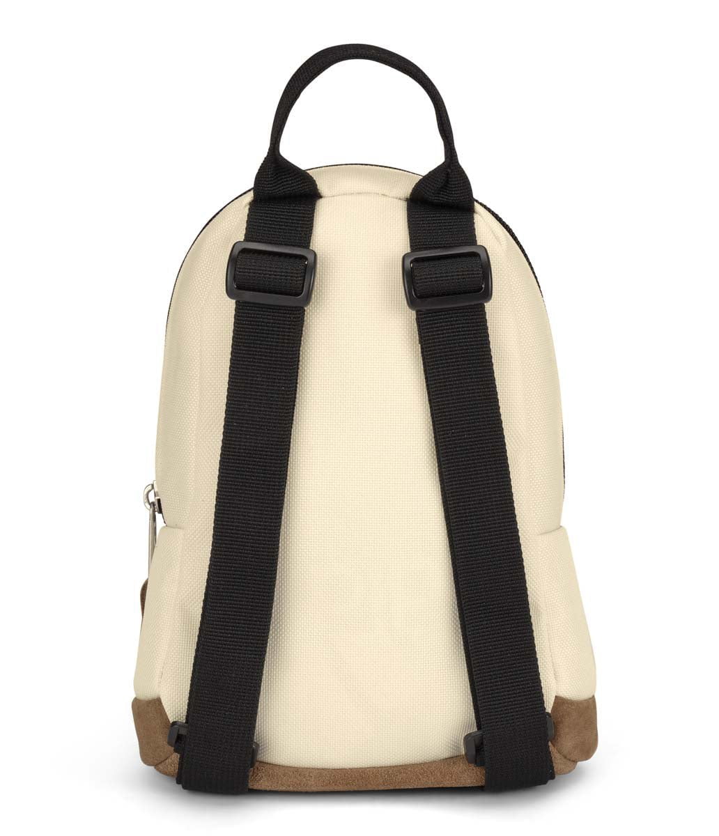 JanSport Right Pack Mini Backpack - Lightweight & Durable School Bag for Women & Teens (Coconut Color) - Perfect for College, Travel & Everyday Use