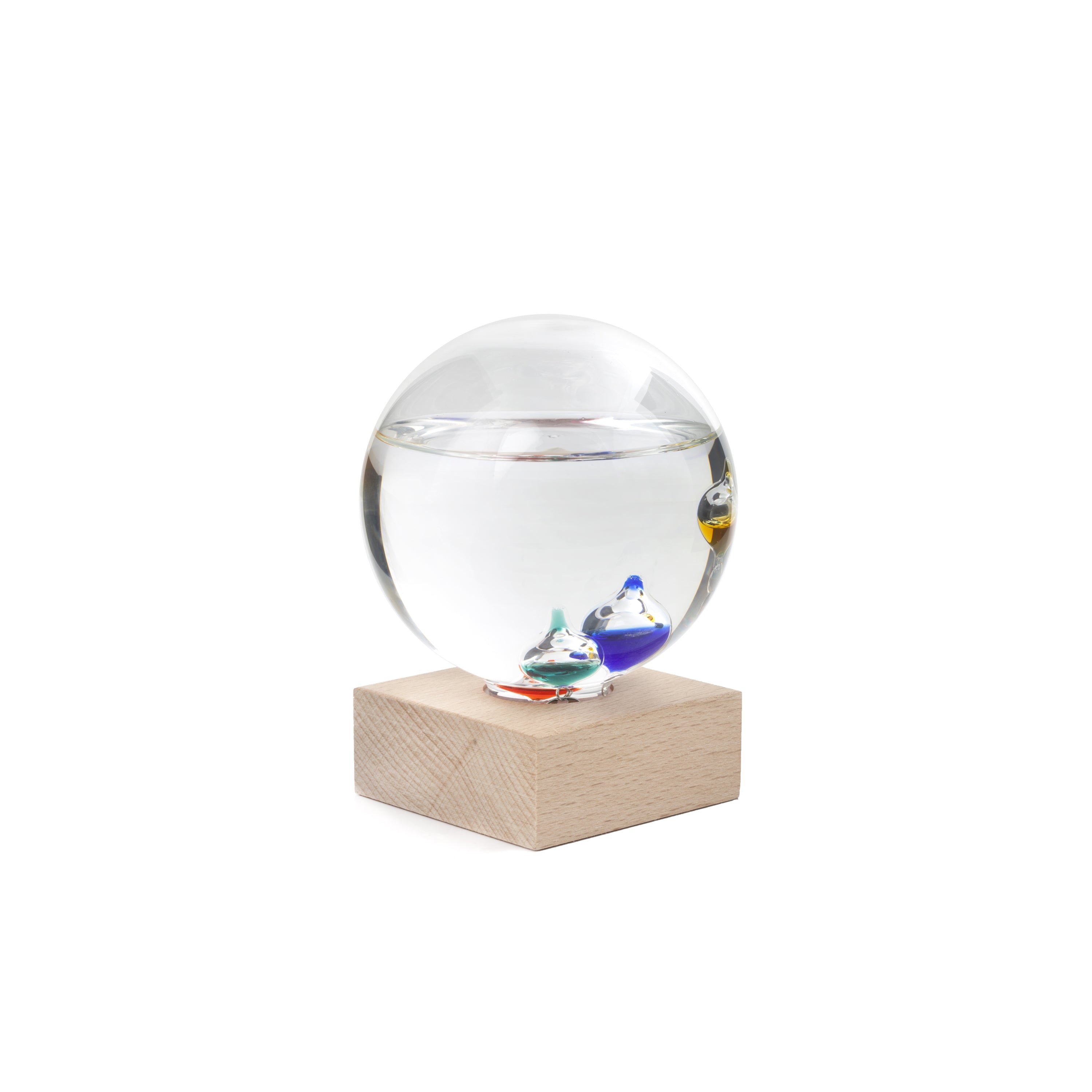 Galileo Thermometer - Classic Glass Weather Instrument for Indoor & Outdoor Temperature Measurement | Perfect for Home, Office, and Garden Decor